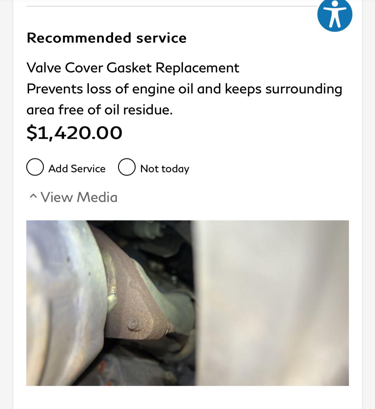 Advice on valve cover gasket r/G37