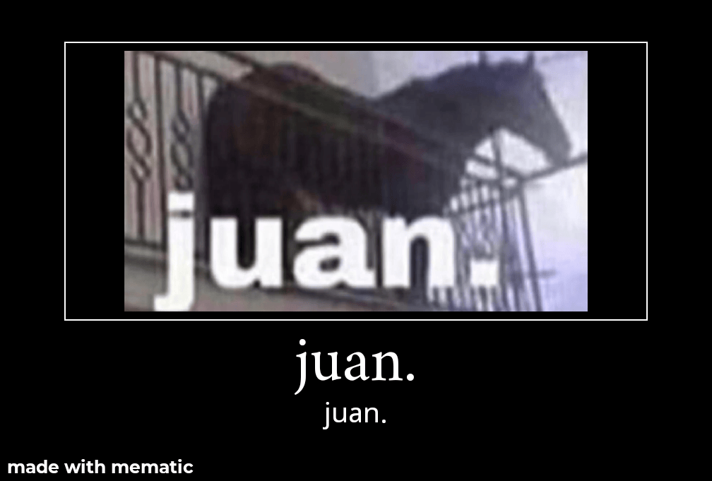 Juan the horse. memes