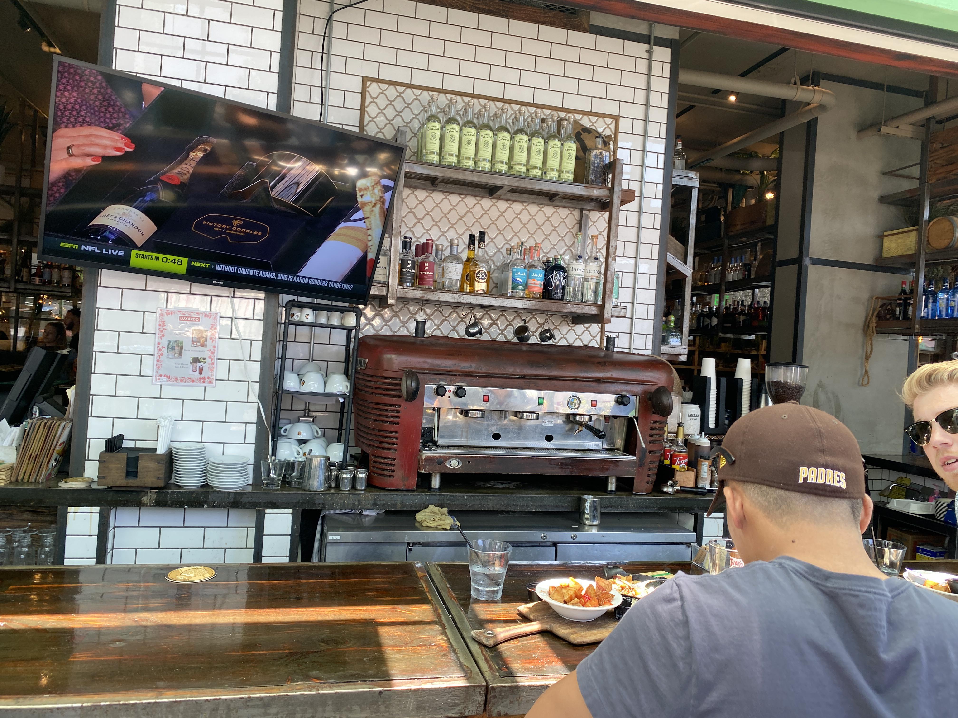 Spotted this machine in little Italy San Diego r/espresso
