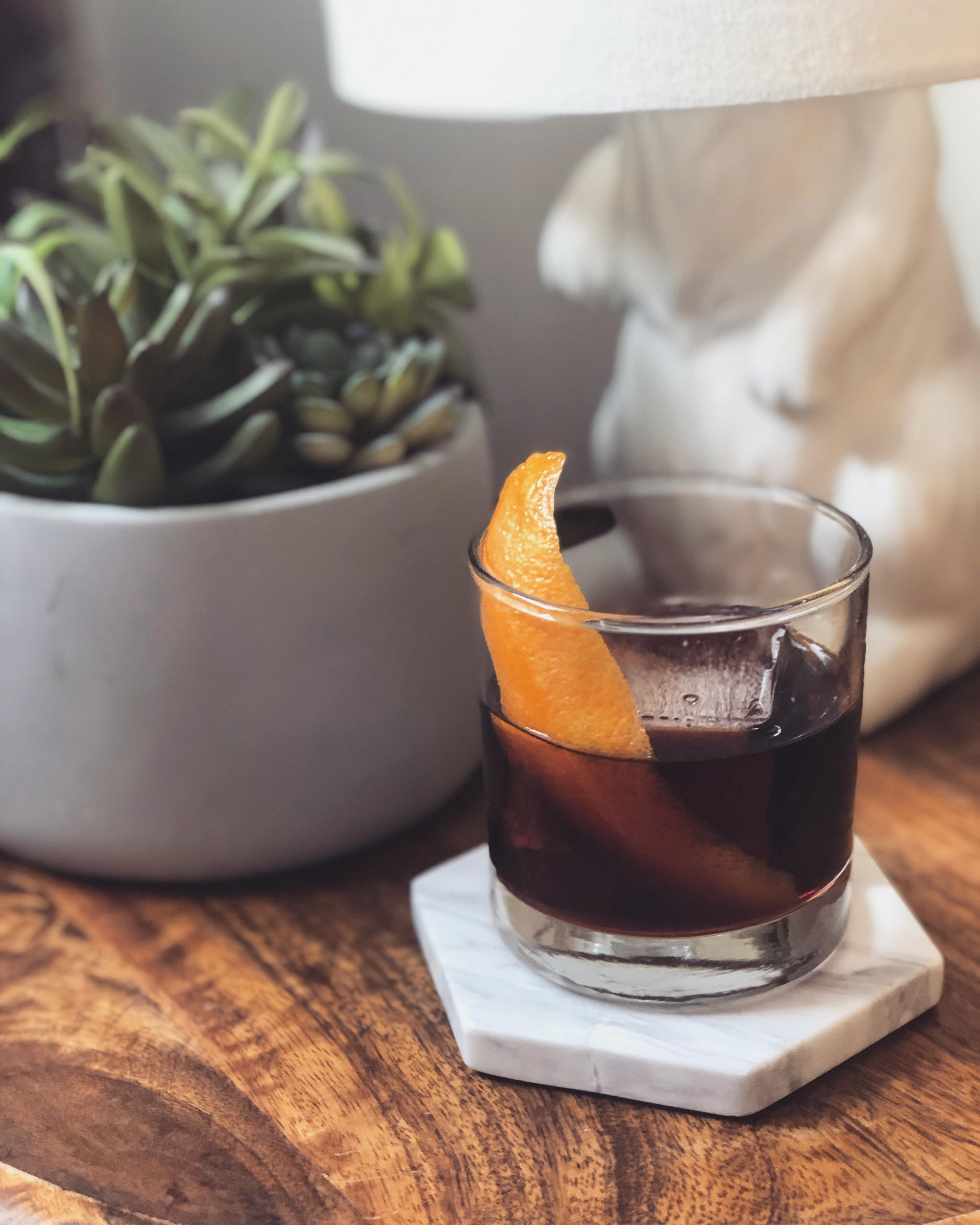 An amaro/aged rum old fashioned r/cocktails