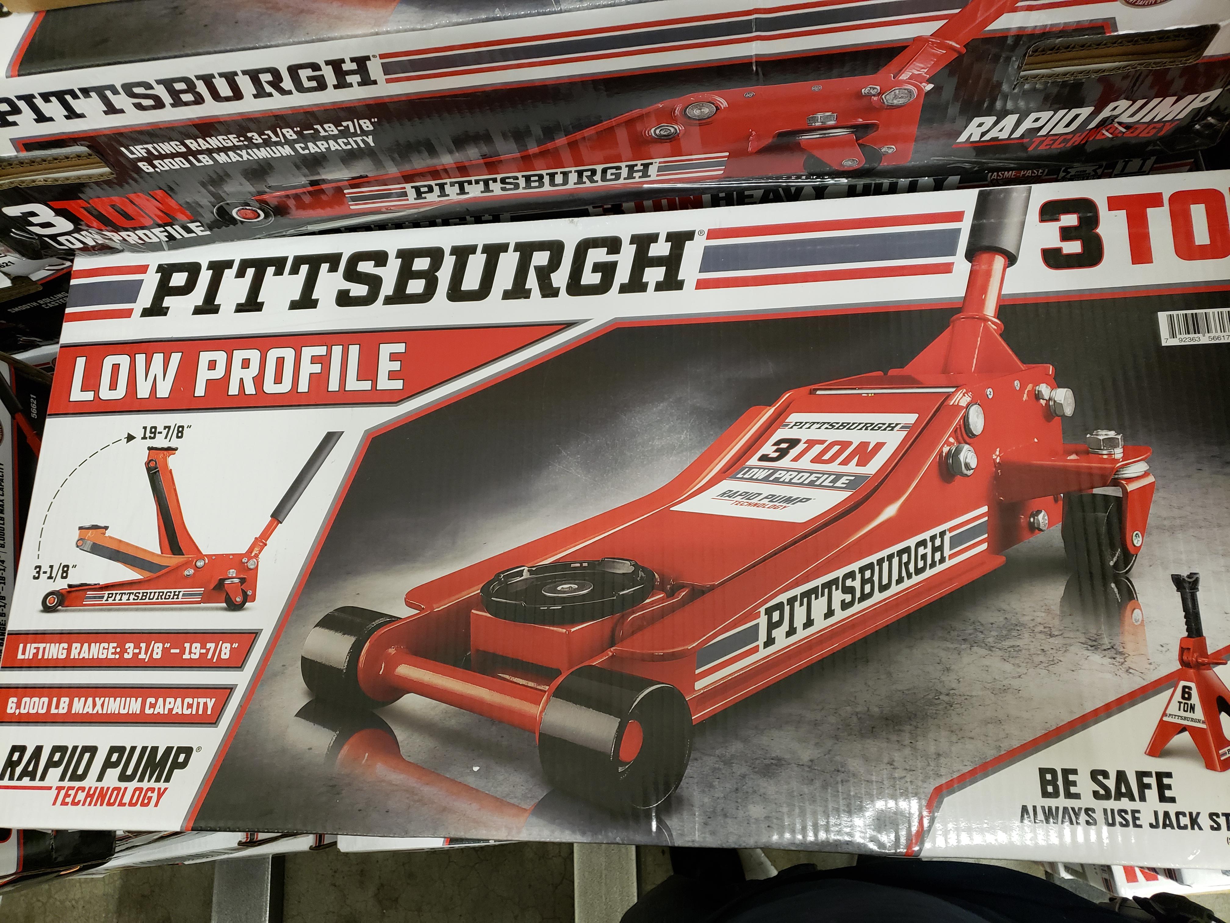 New Pittsburgh floor jacks! : r/harborfreight