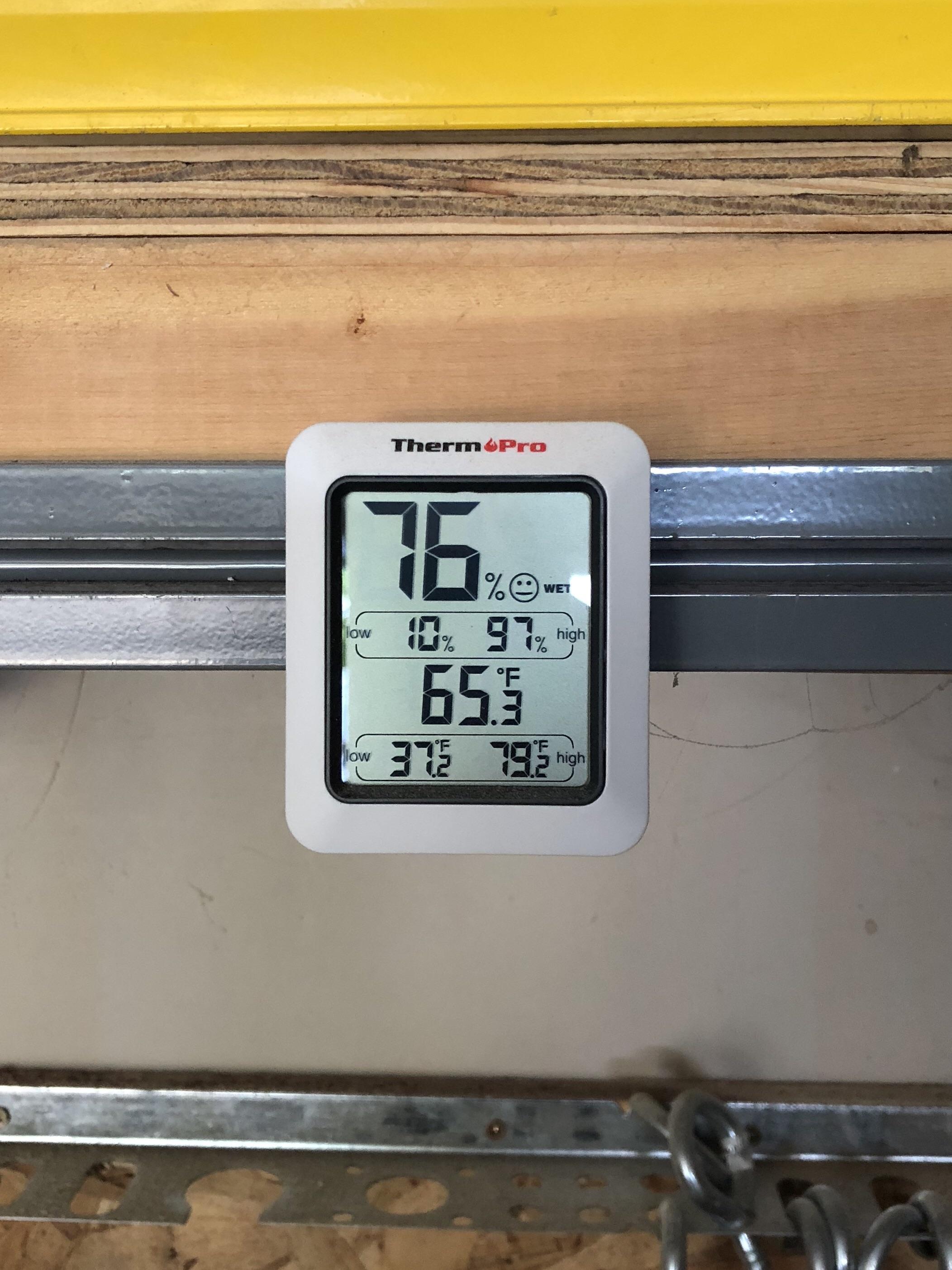 Having a humidity problem in the shop. Am I good to continue my