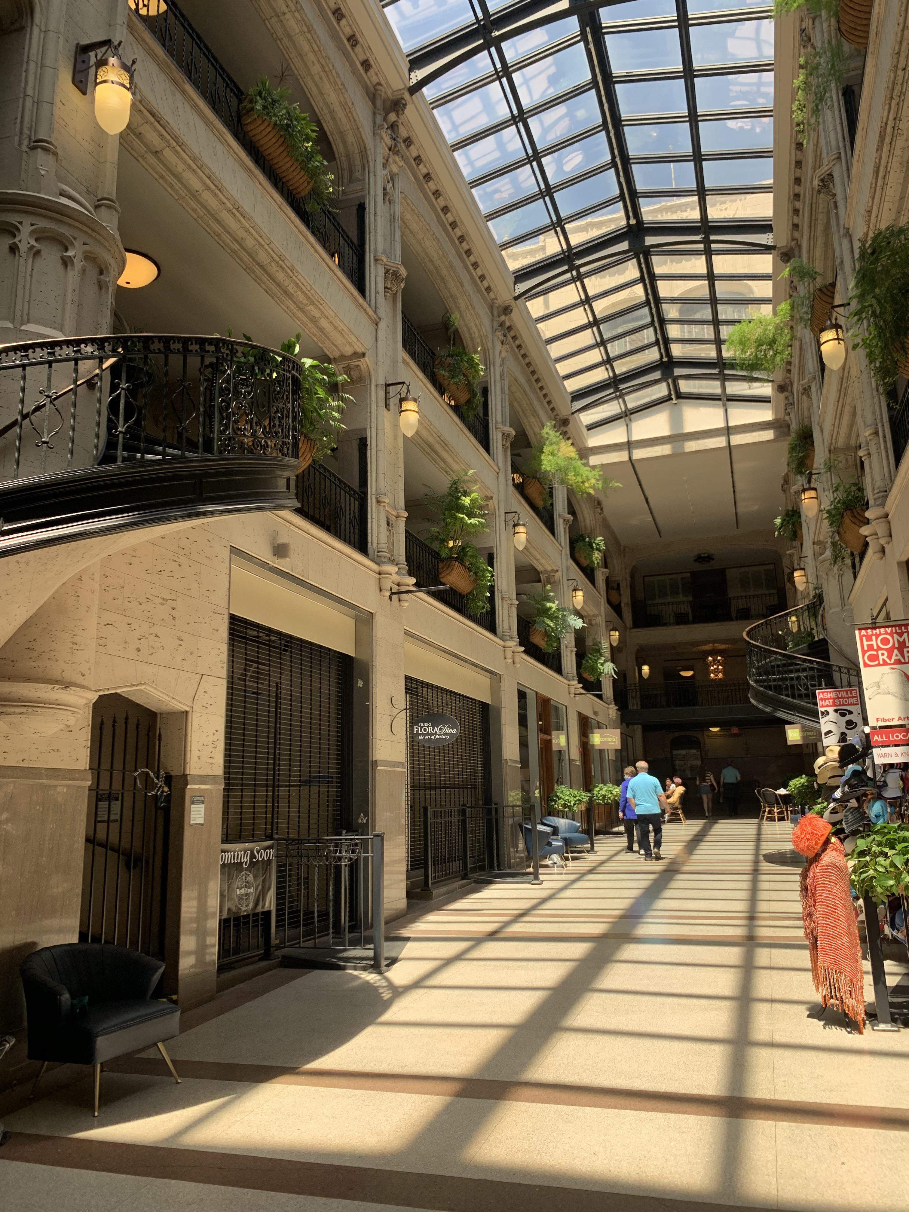 Grove Arcade, Asheville, NC [OC] r/ArchitecturePorn