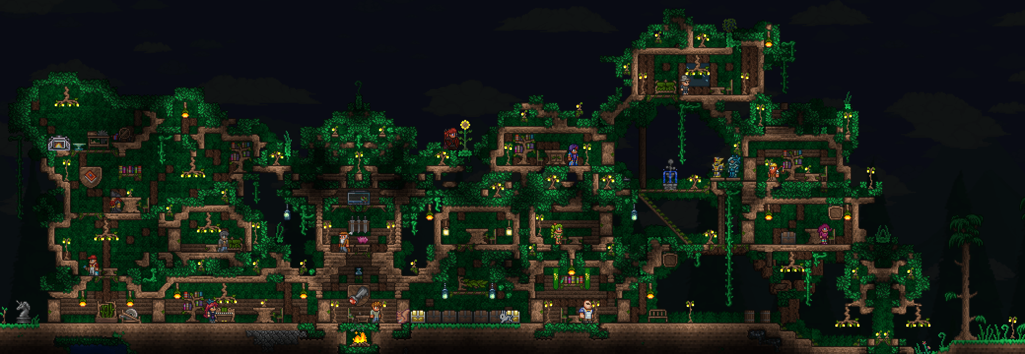 Finally got back into Terraria after a long break. how much I