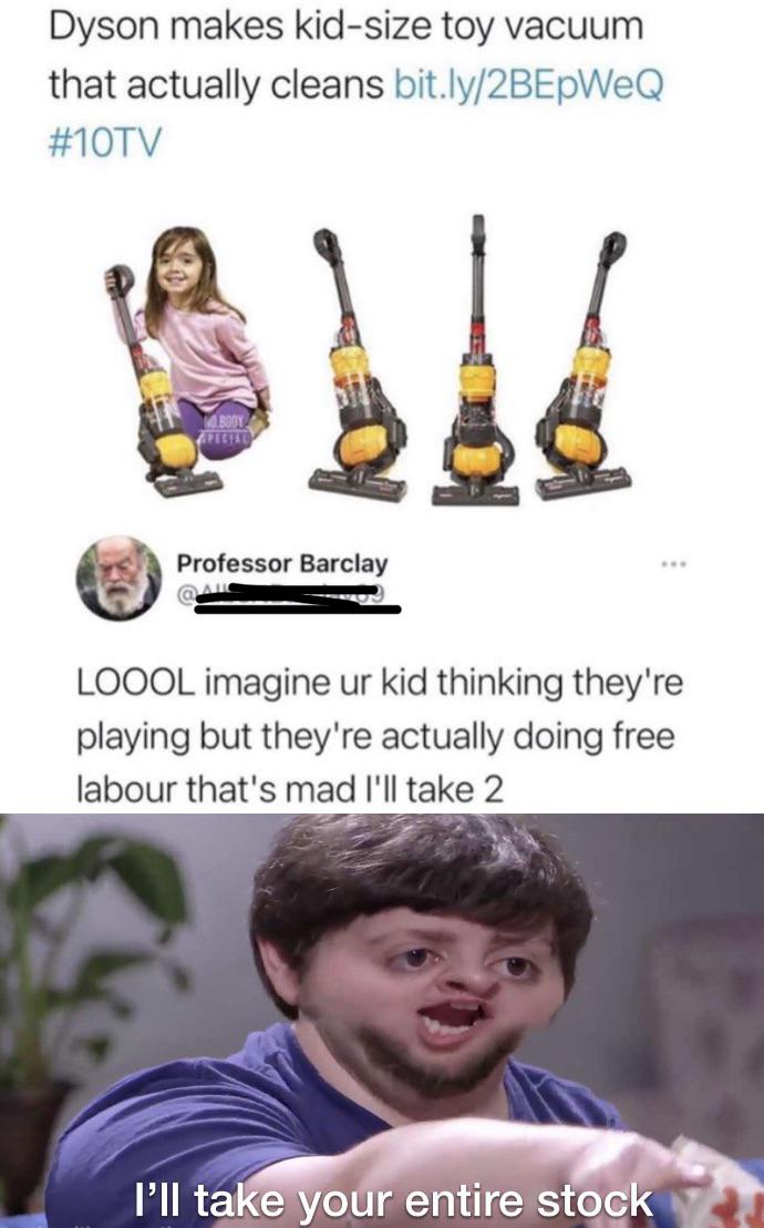 We love child labor memes