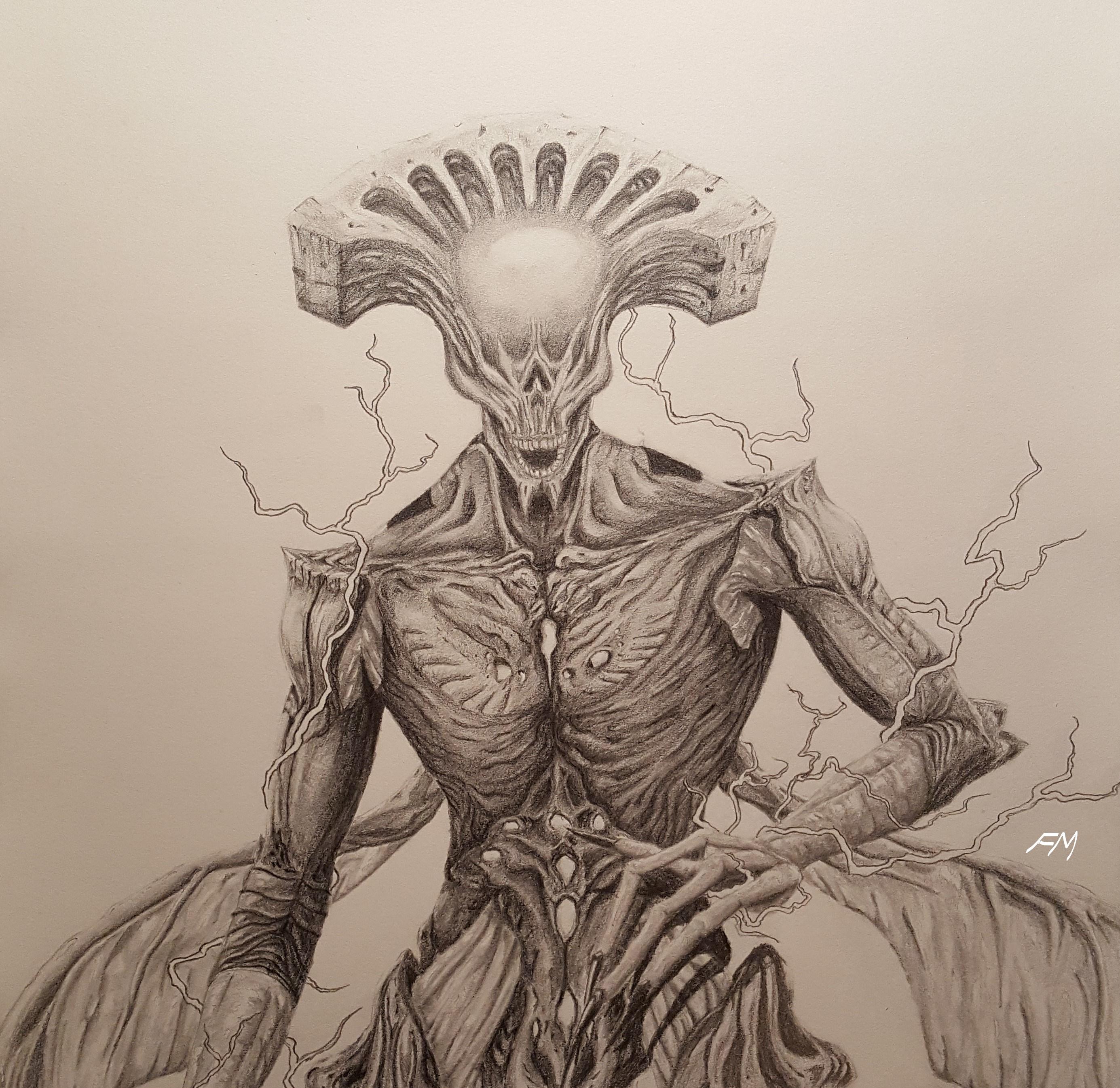 Slayer Club Flying Demon Fan Art Doom