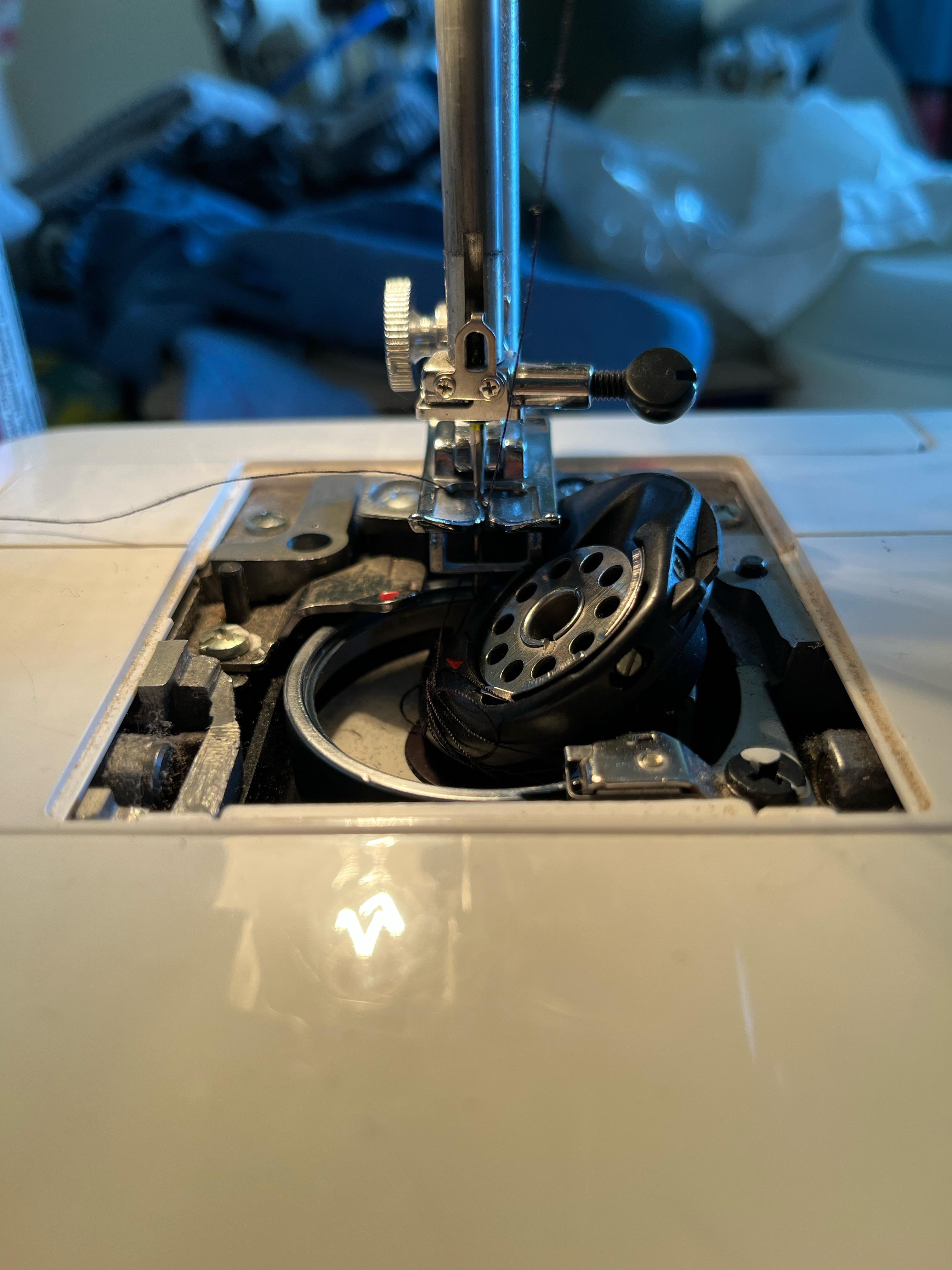 Consistent machine jamming r/sewing