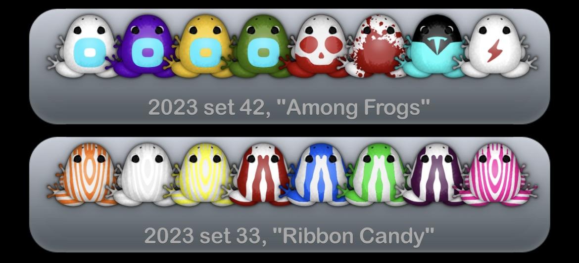 Regifting Two Sets r/Pocketfrogs