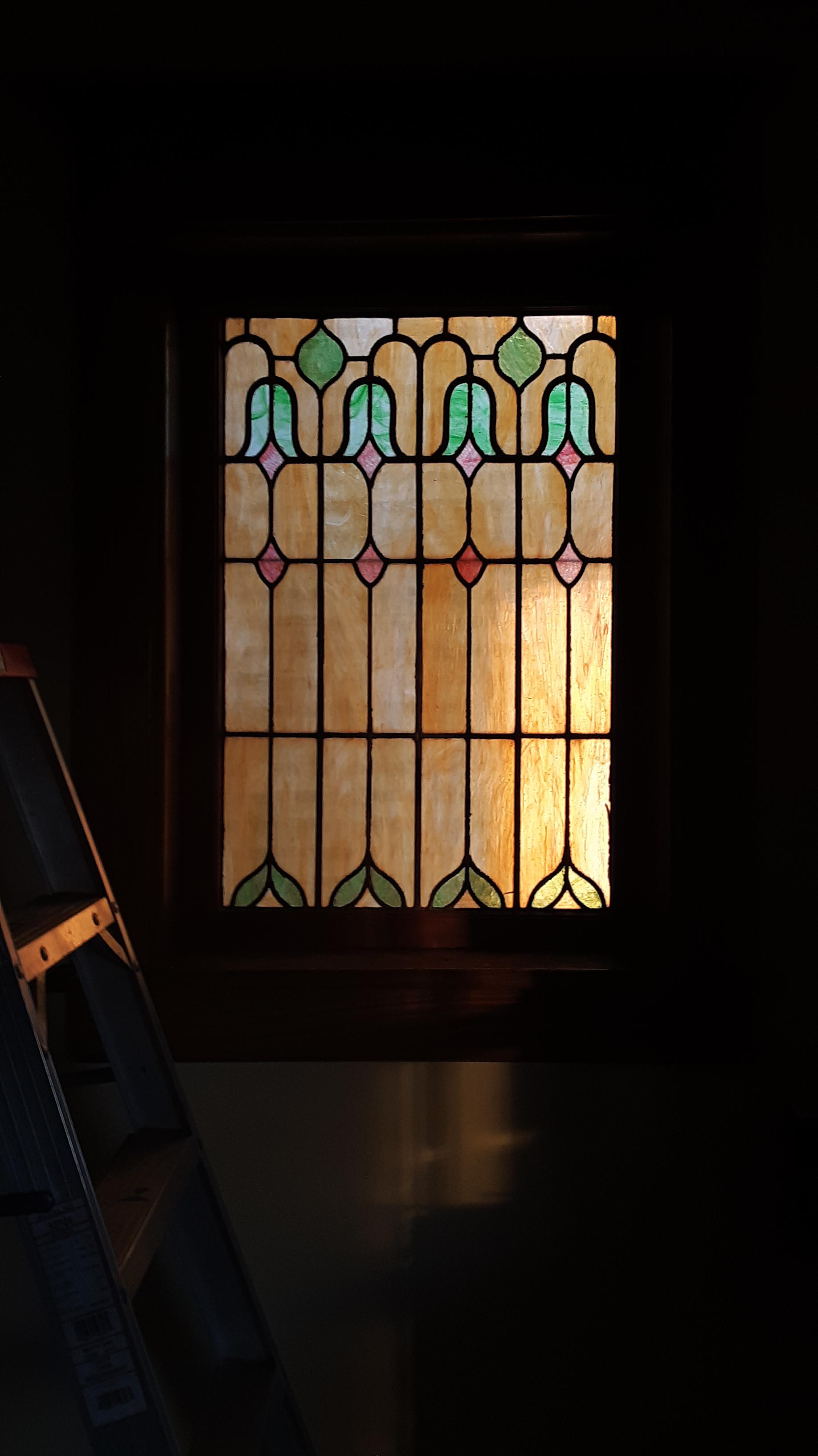 A window I did some repair work on. Can you spot the repairs? r