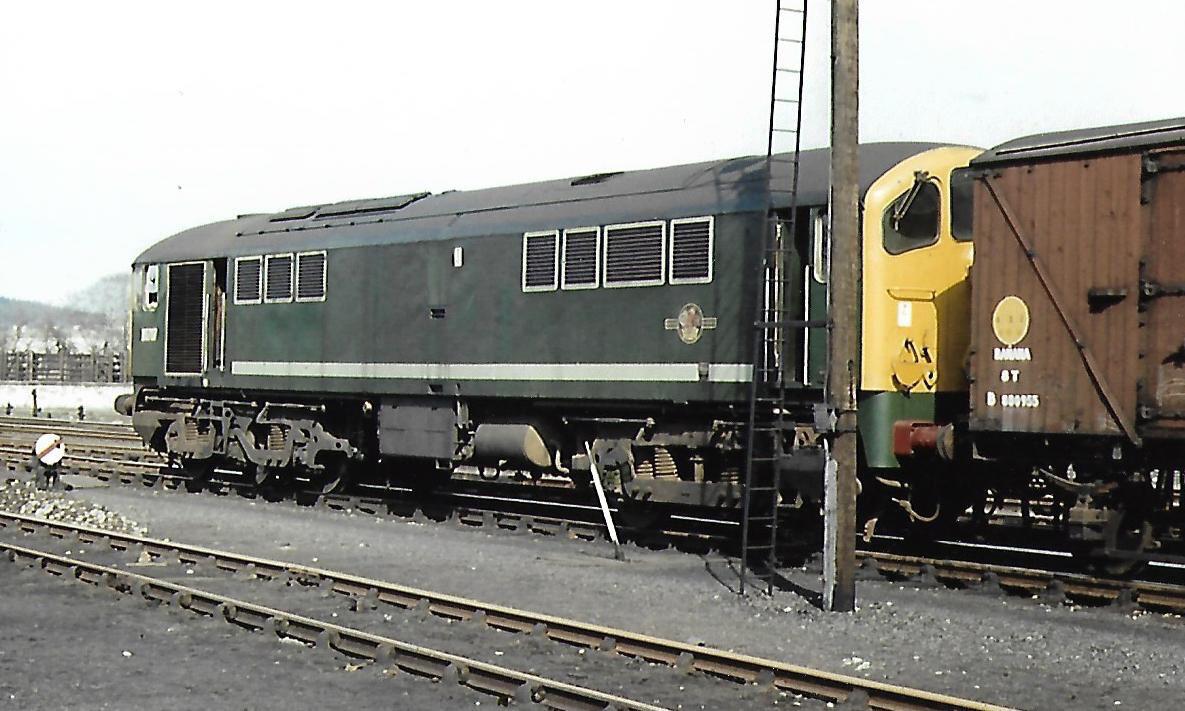 British Railways Class 28 Type 2 CoBo Diesel Loco D5707 built by