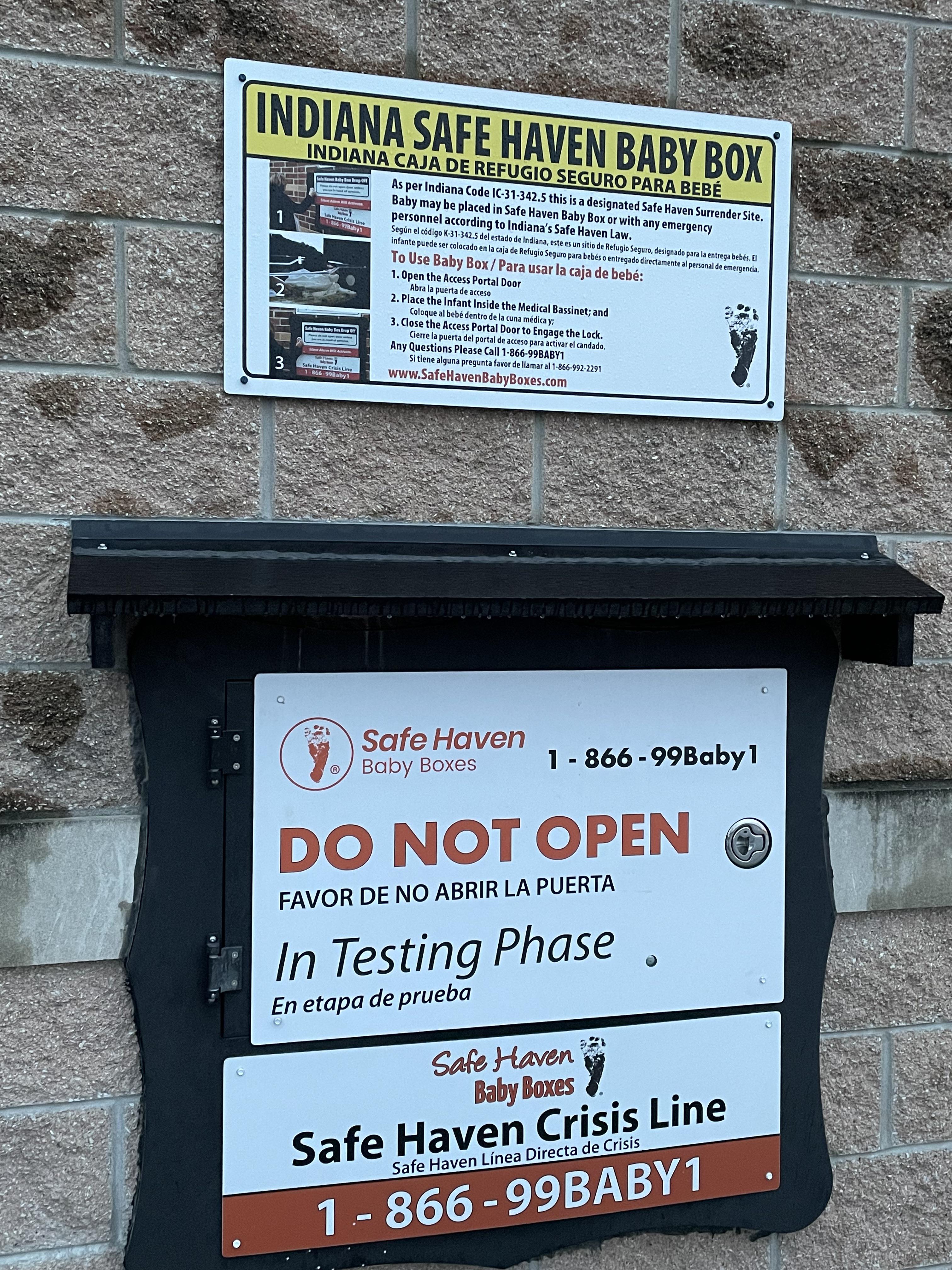 Fire station has a box to drop off babies r/mildlyinteresting