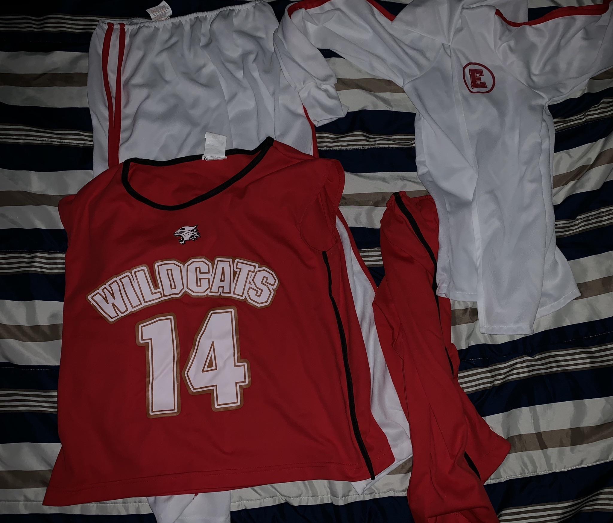 I found my Troy Bolton Halloween costume from 2007 disney