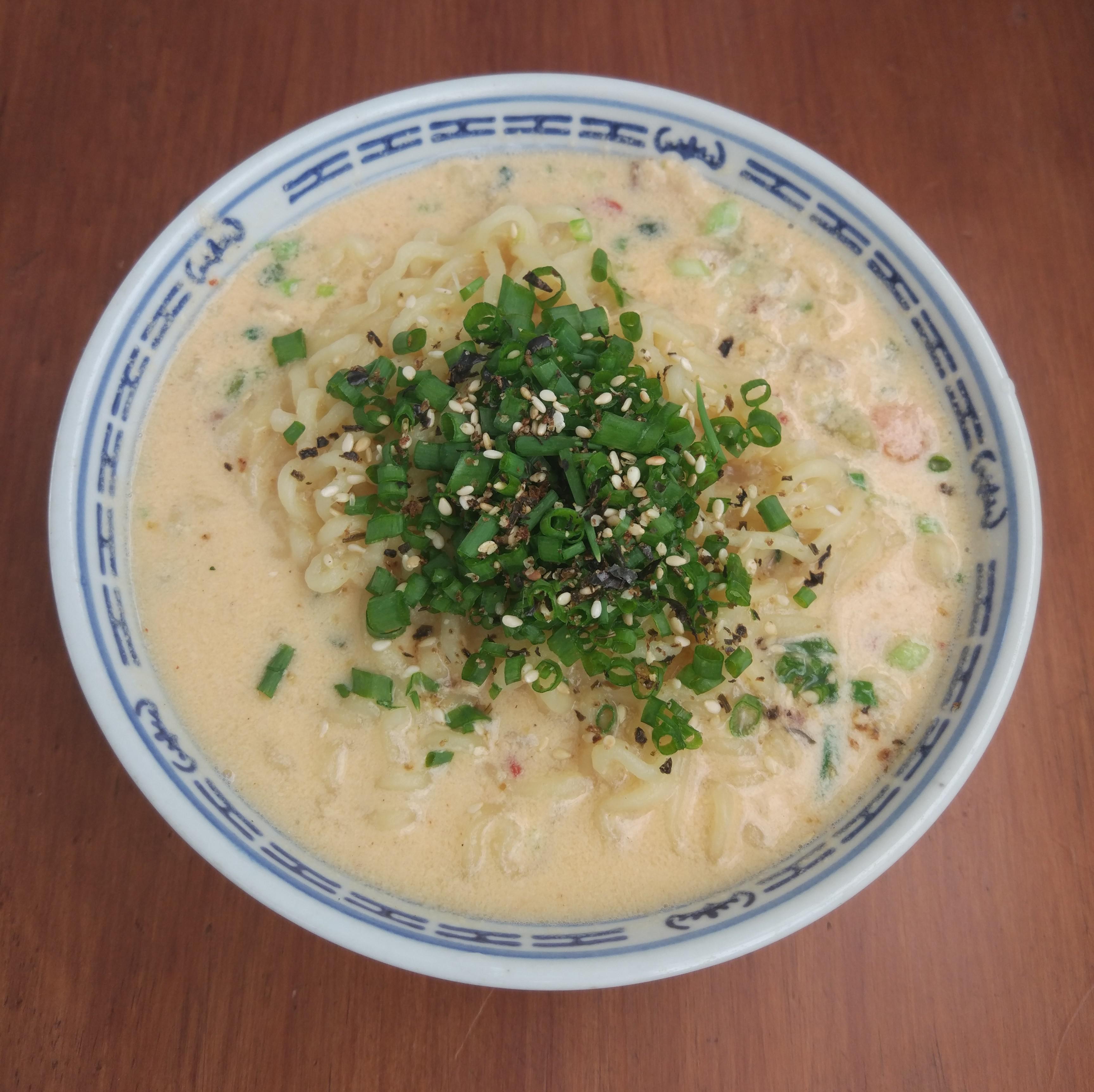 Tried the kewpie mayo/egg ramen. I rate it 7/10. r/JapaneseFood