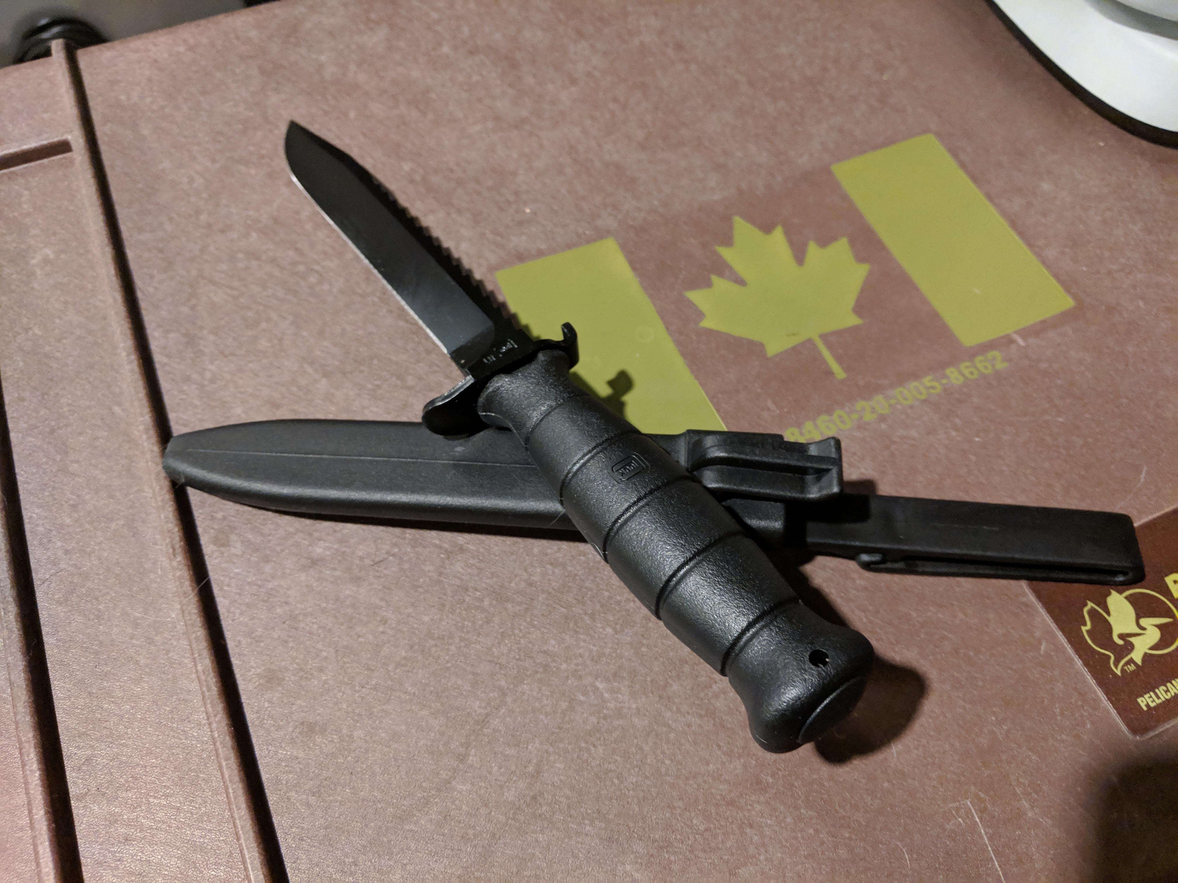 NKD A Glock Field Knife, Looking Forward to Having a Go With it in the