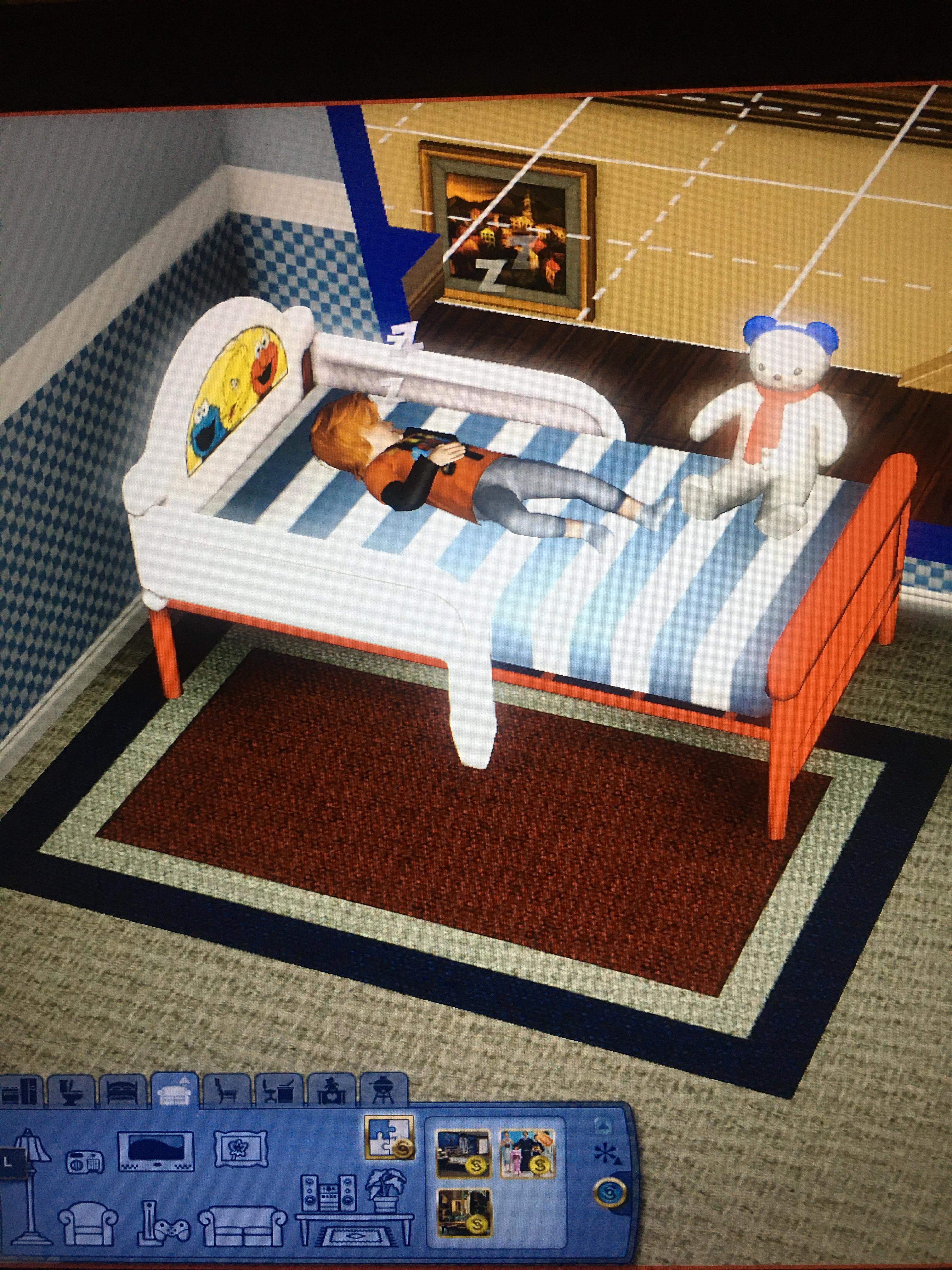 Random point but I love this little toddler bed I found instead of them