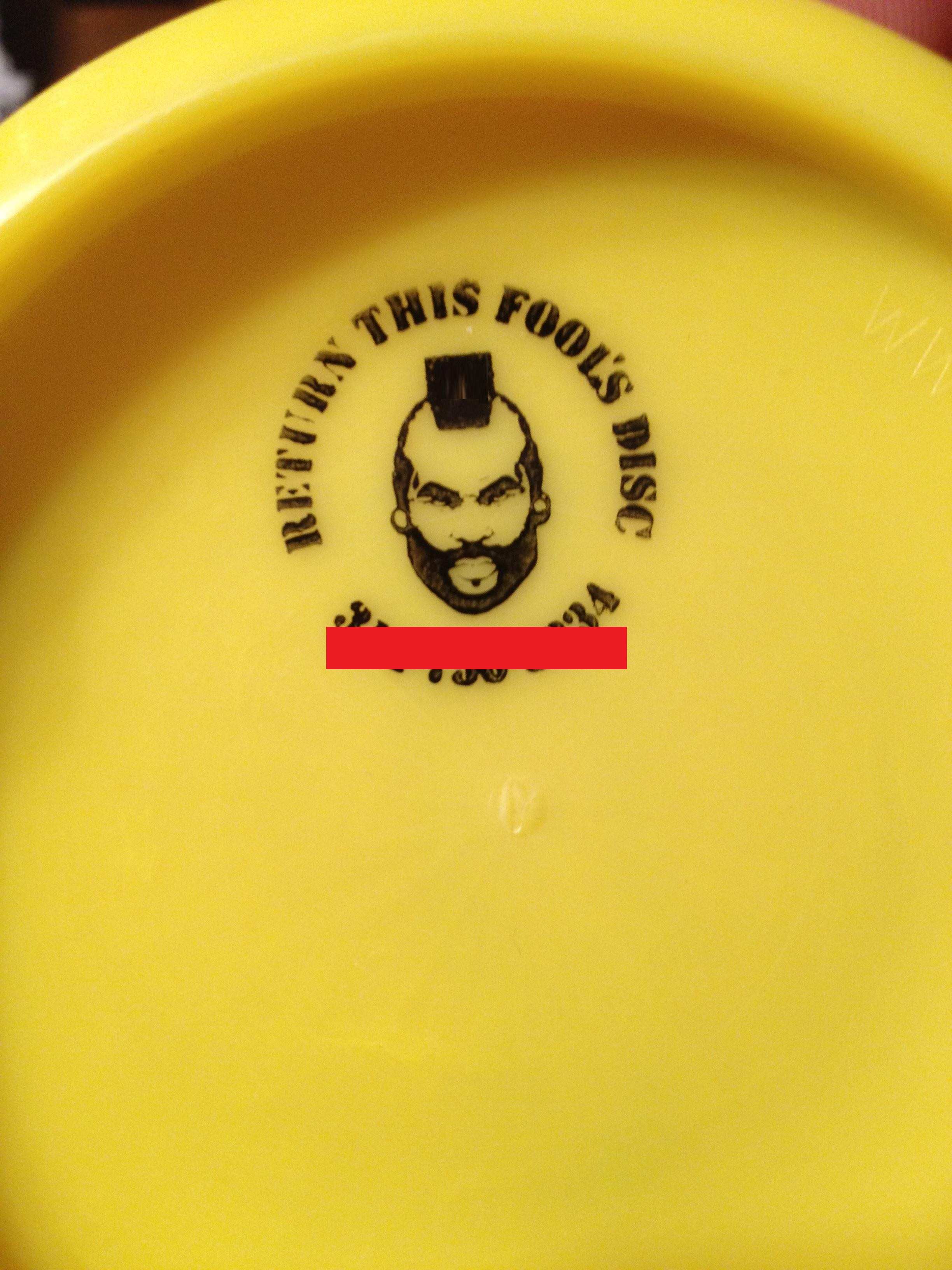 Another Custom Rubber Stamp r/discgolf