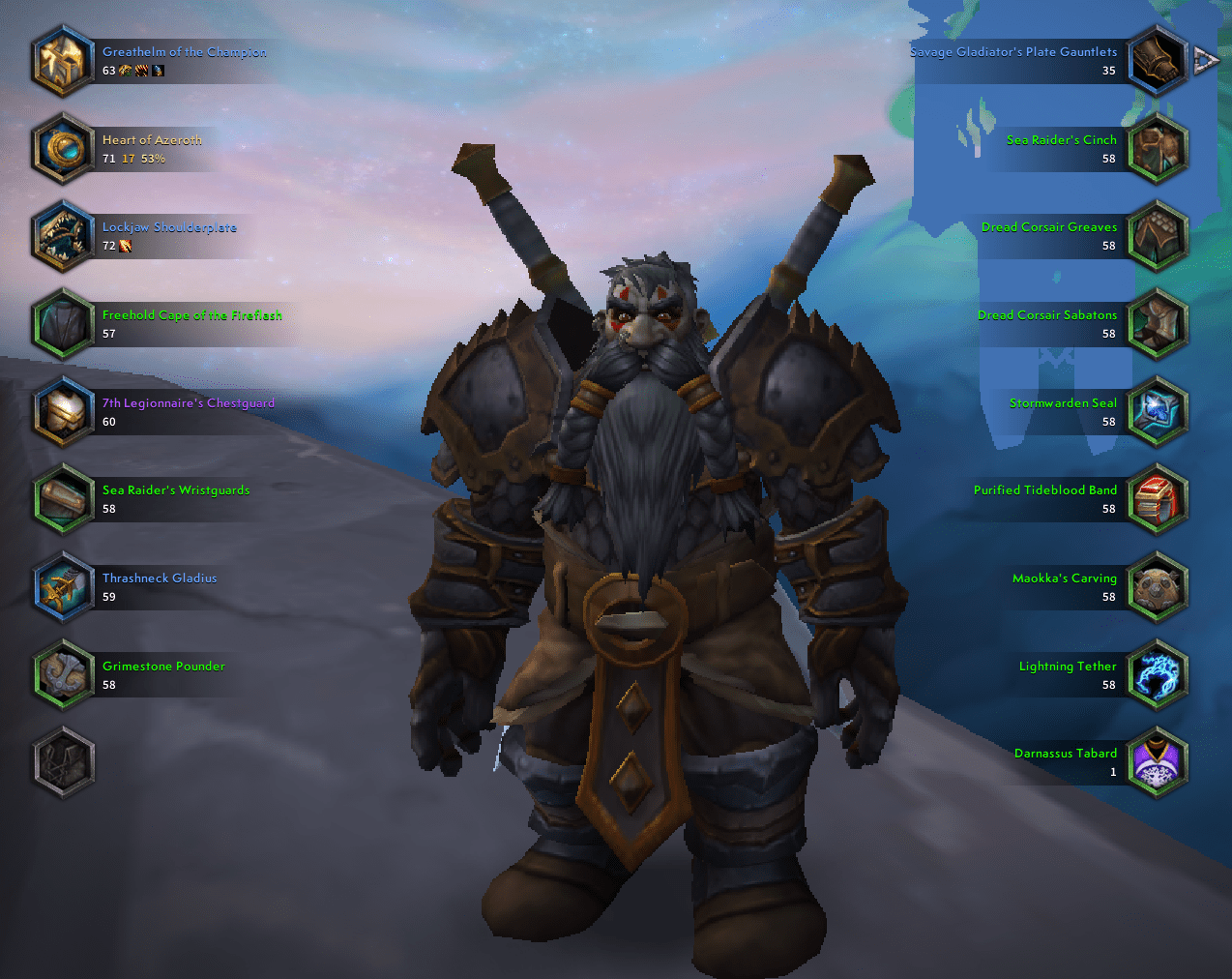 Dwarf Warrior Transmog