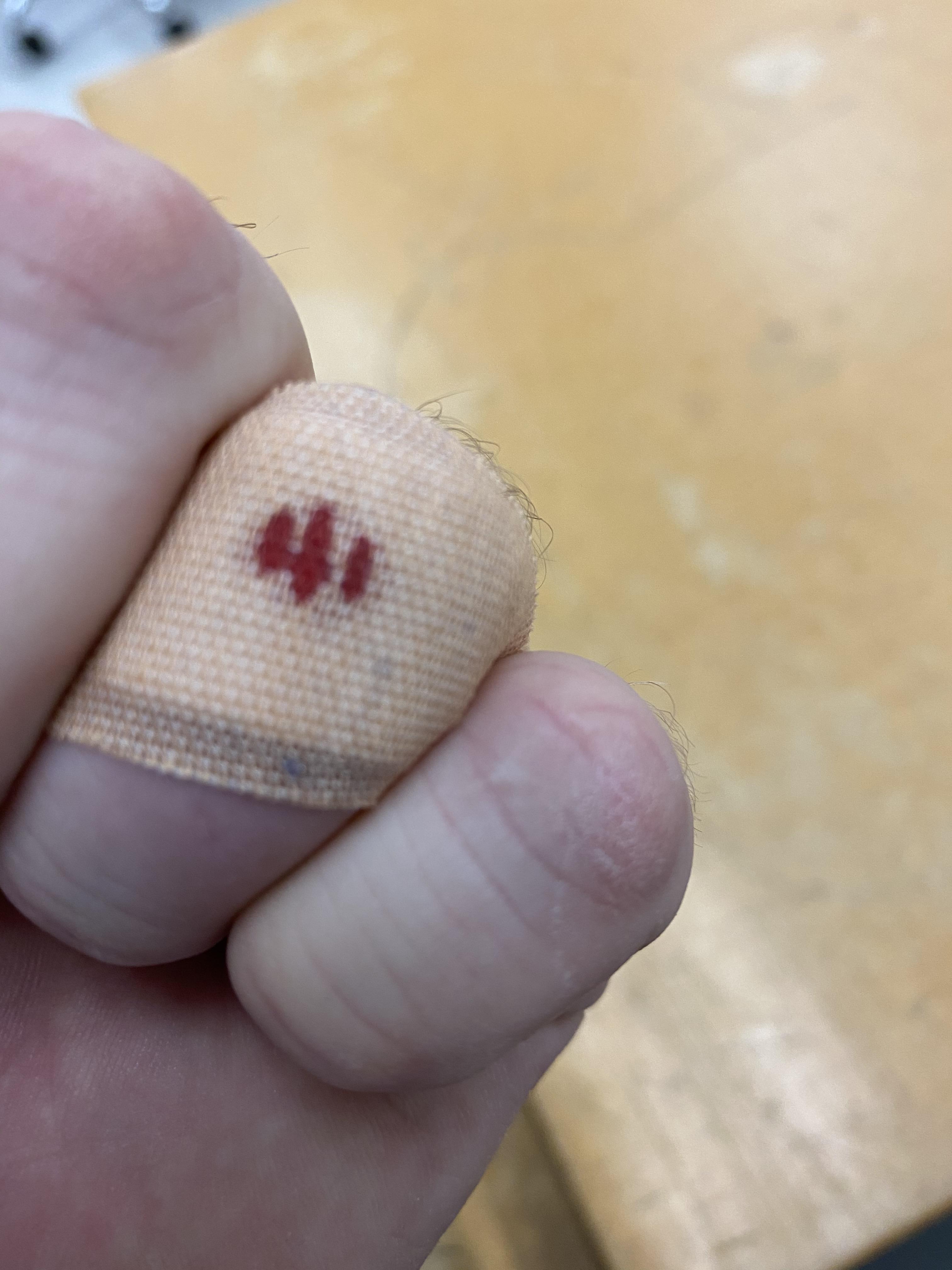 New band aids at work will also reveal your age when used. r