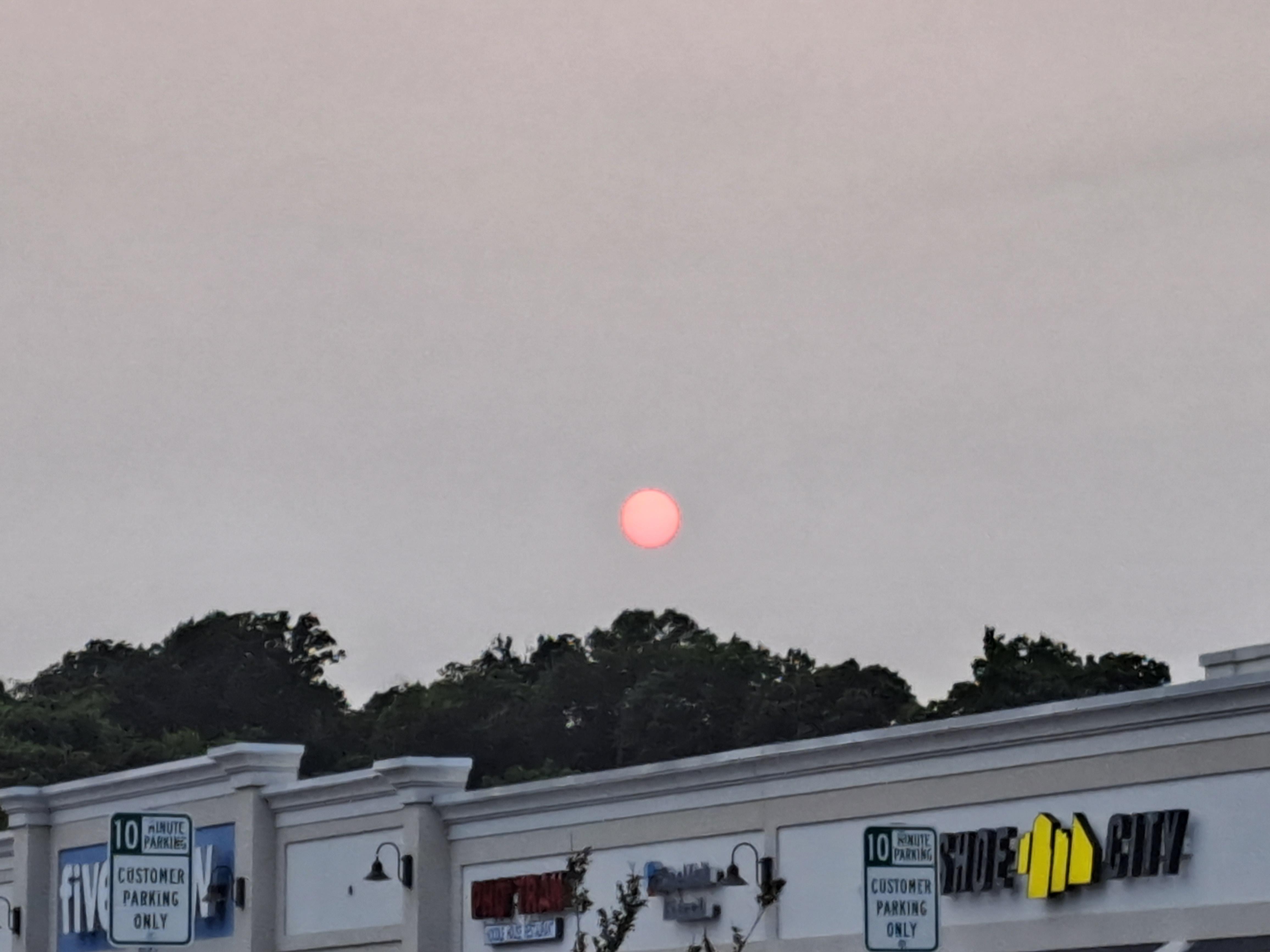 Canadian Wildfires from Glen Burnie, MD. r/glenburnie