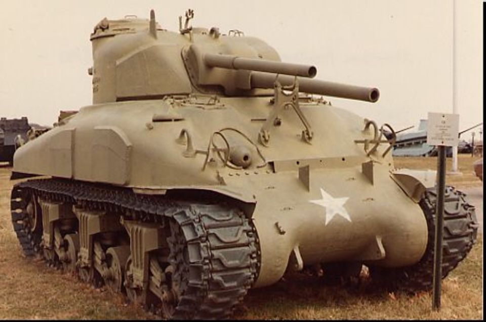 M4A3R3 Sherman variant, designed as an infantry support tank and fitted with a M67 "Zippo