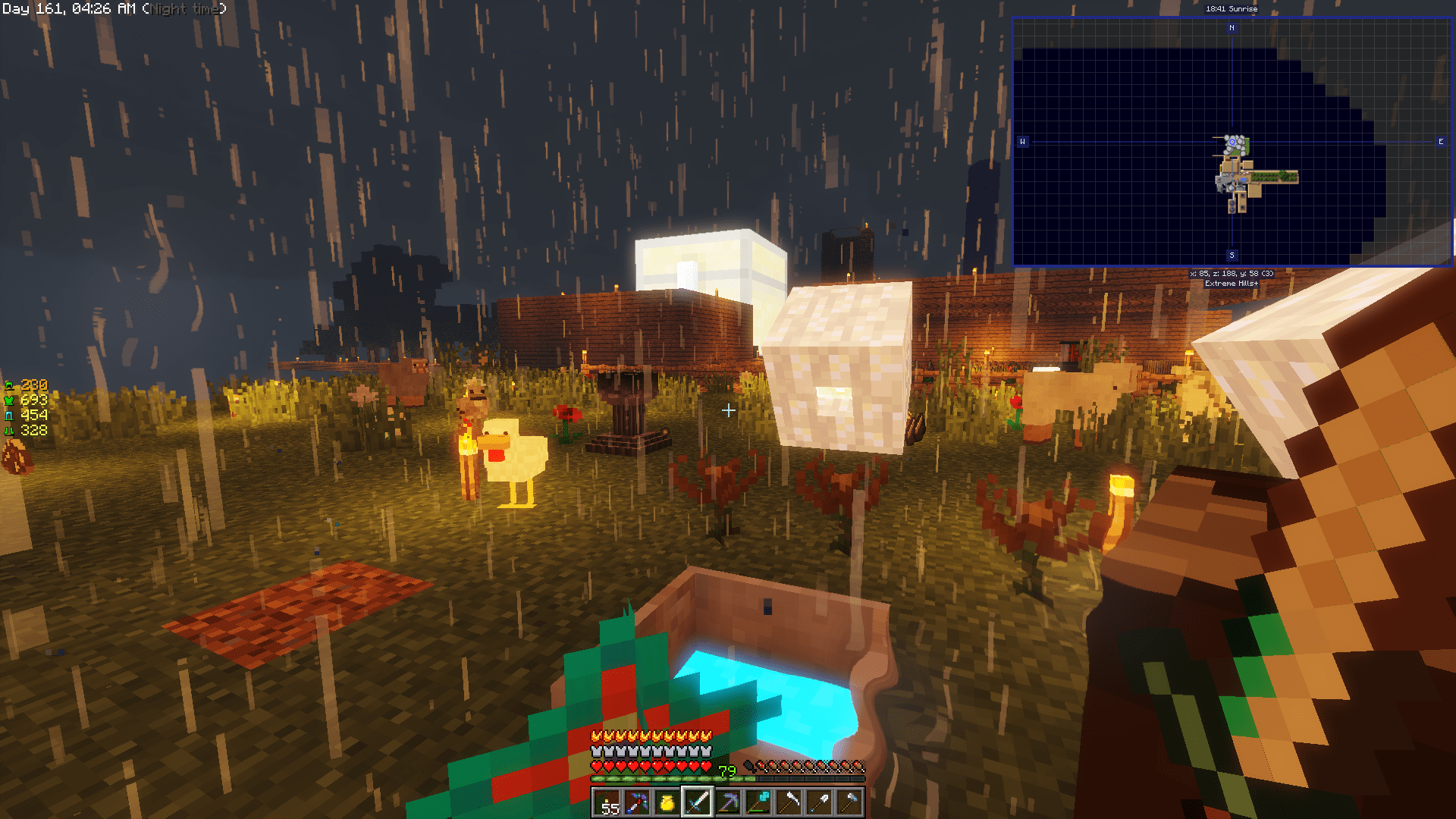 Anyone know how to solve this strange lighting glitch? It only does