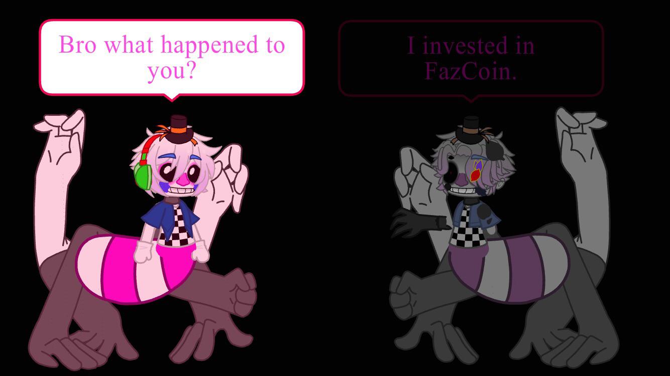 DJ music man meets an AU of himself GachaFNAFandMore