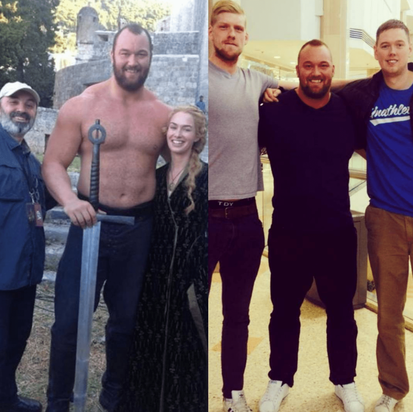 The mountian The Hill next to his brothers freefolk