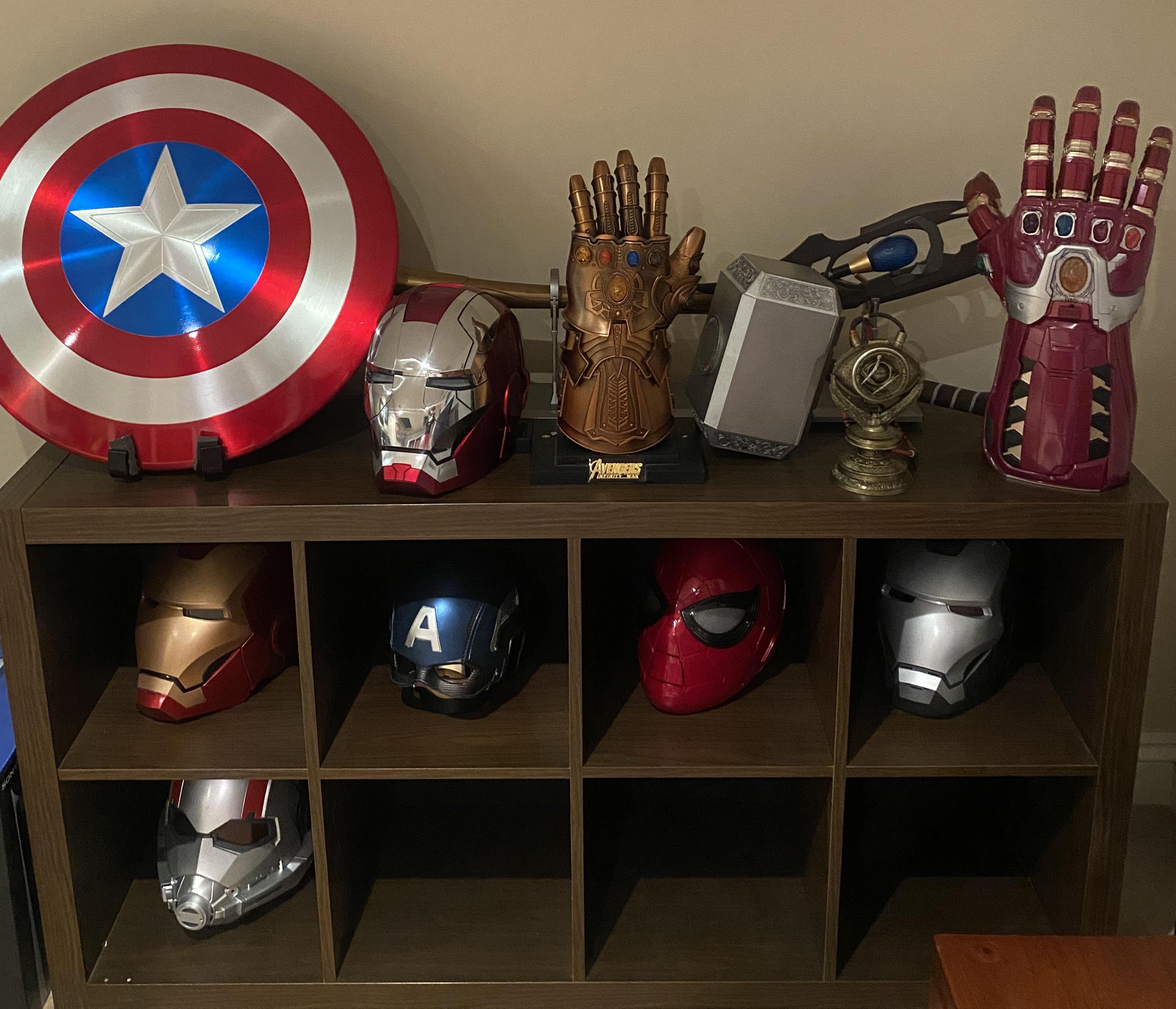 My marvel prop collection so far, need some ideas on what to get next