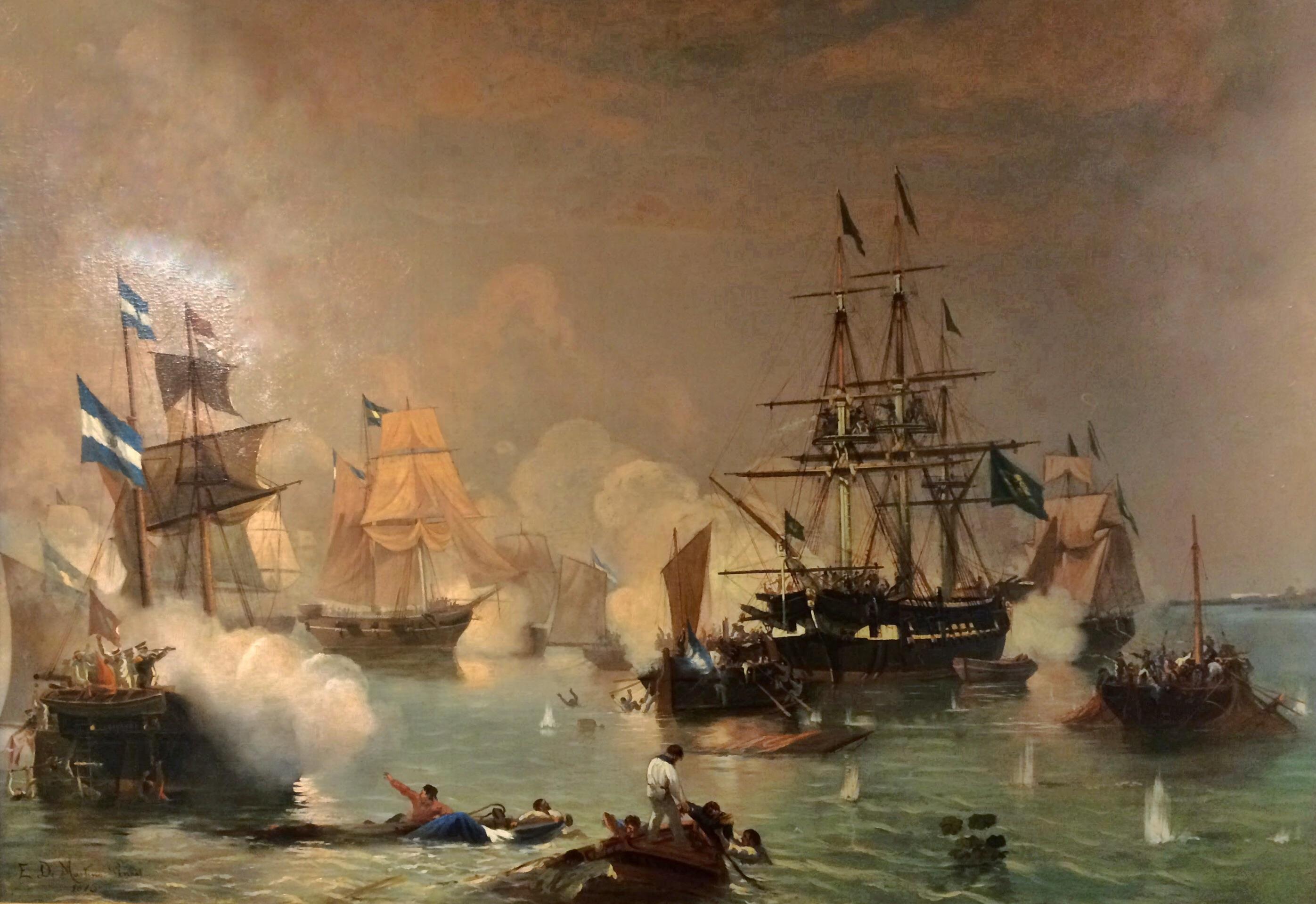Famous Naval Battle Paintings