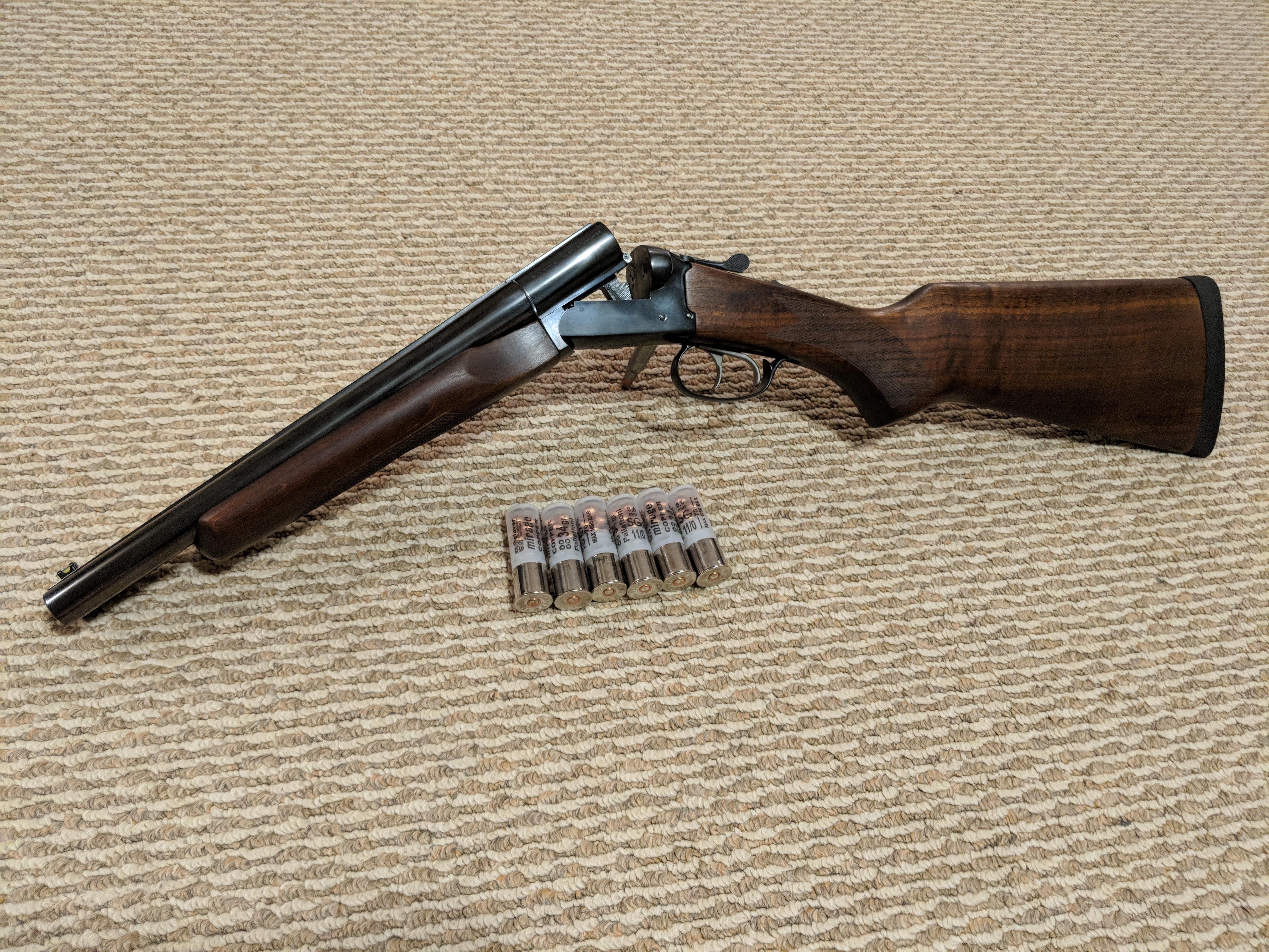 Boito 12ga double barrel boomstick. 13in barrel. r/canadaguns