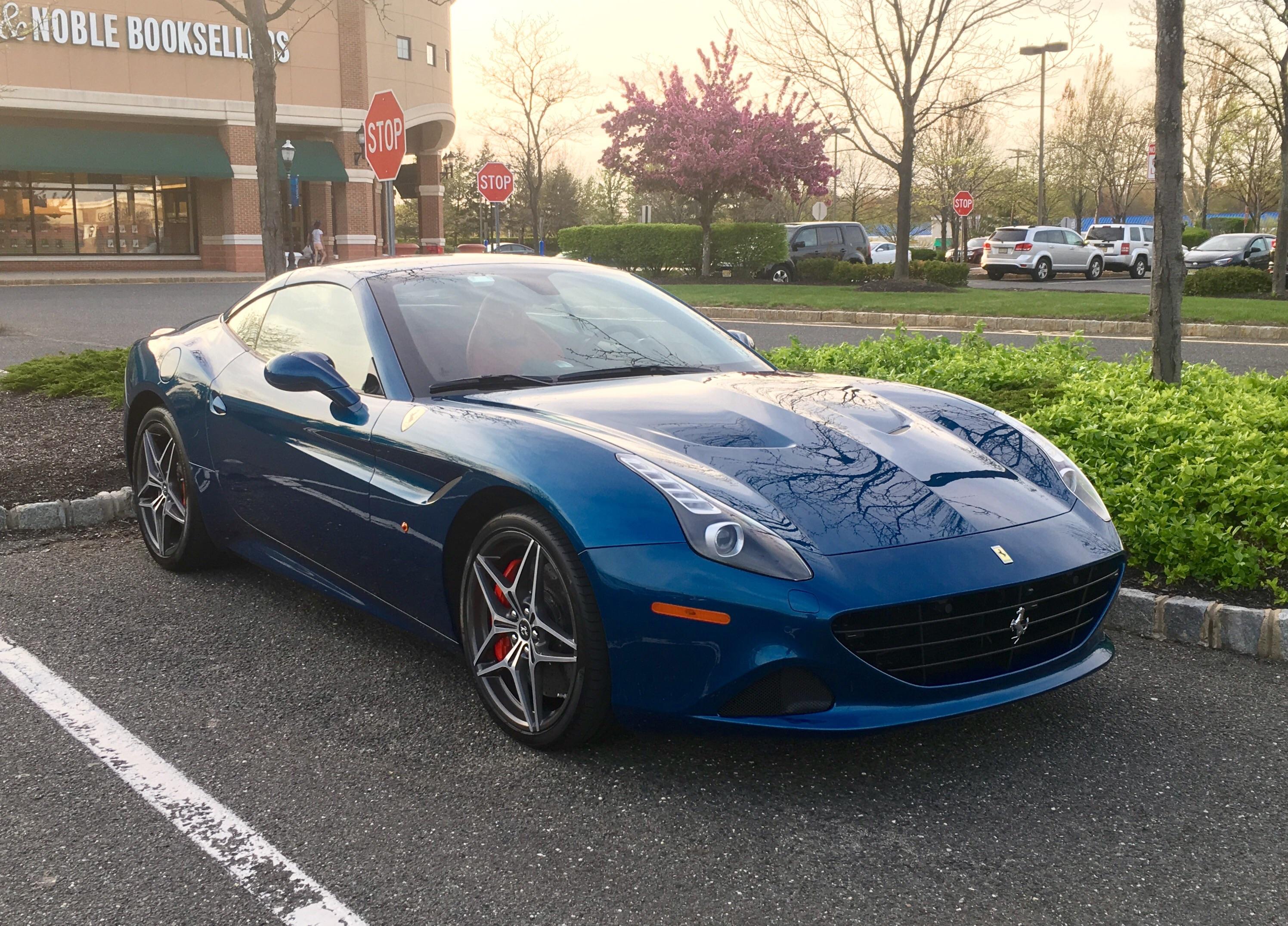 Ferrari California. The official car of "If I'm not talking about my