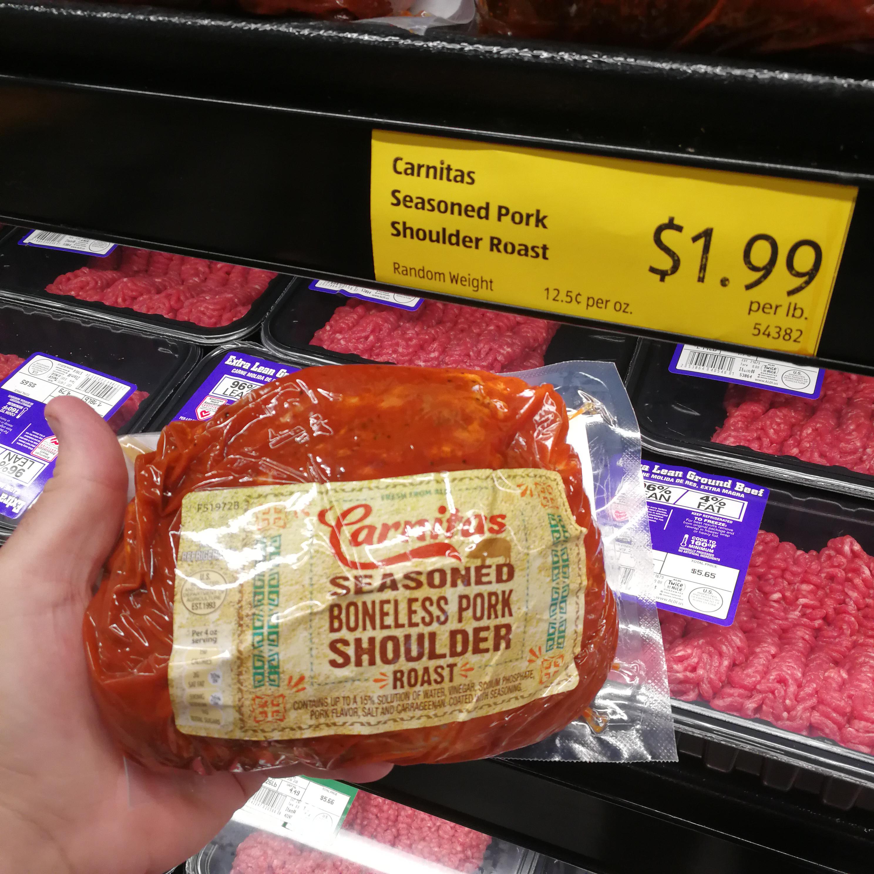 Love this carnitas ! So simple to cook in the CrockPot, freezes