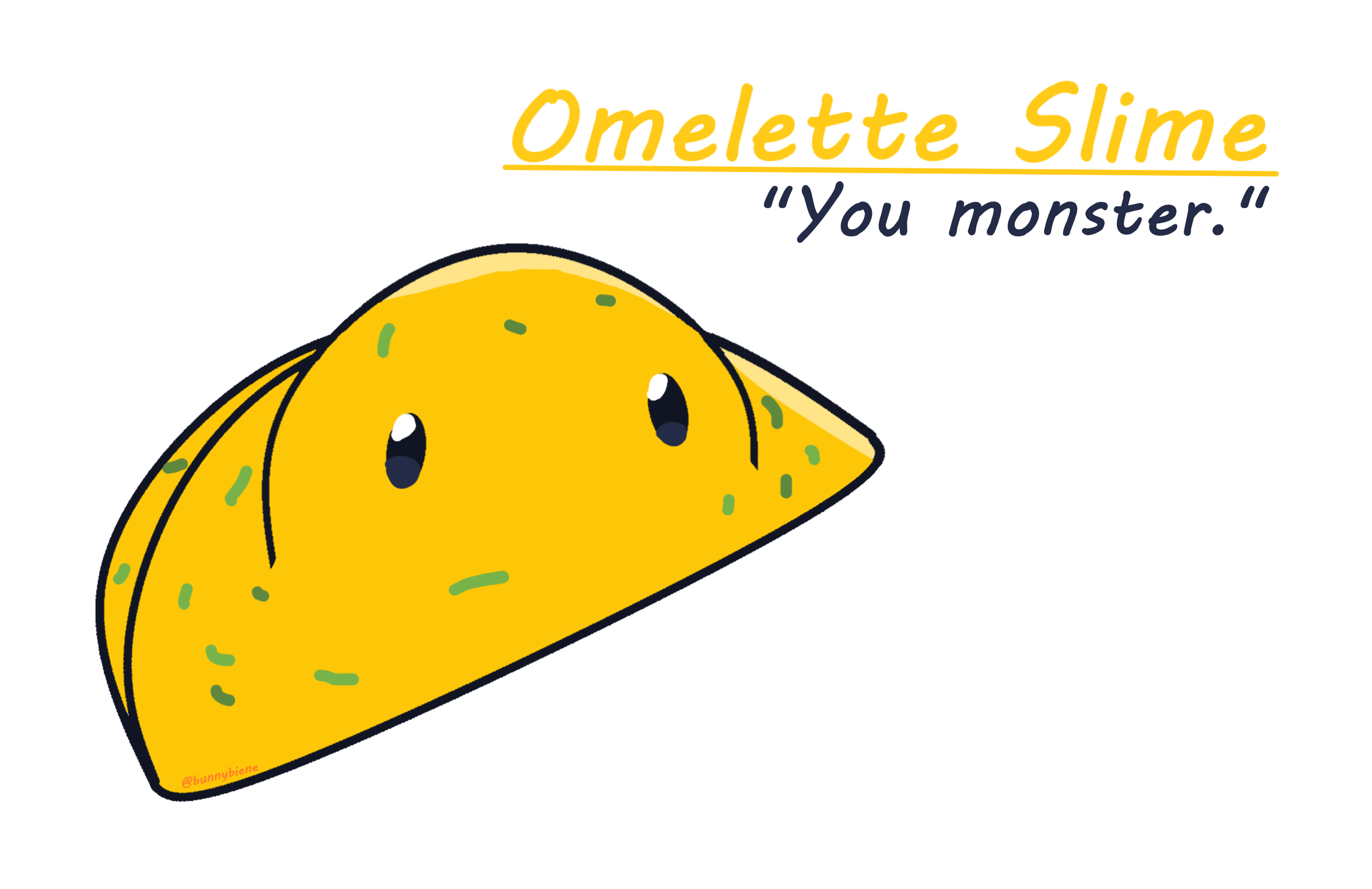 [OC] Omelette Slime r/slimerancher
