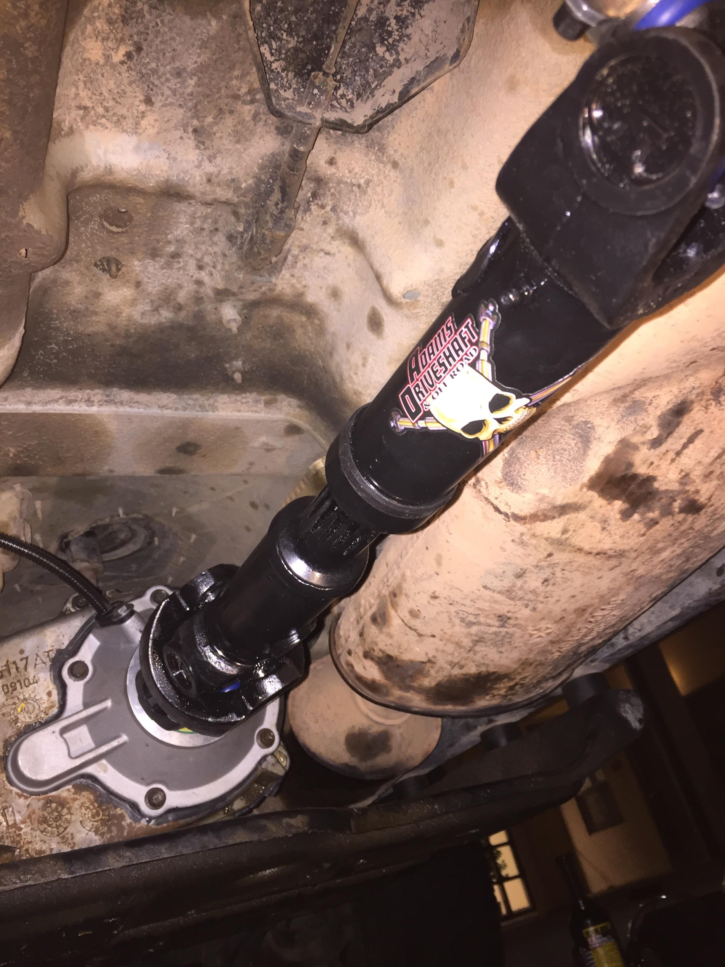 Awesome custom driveshaft and SYE kit! r/Jeep