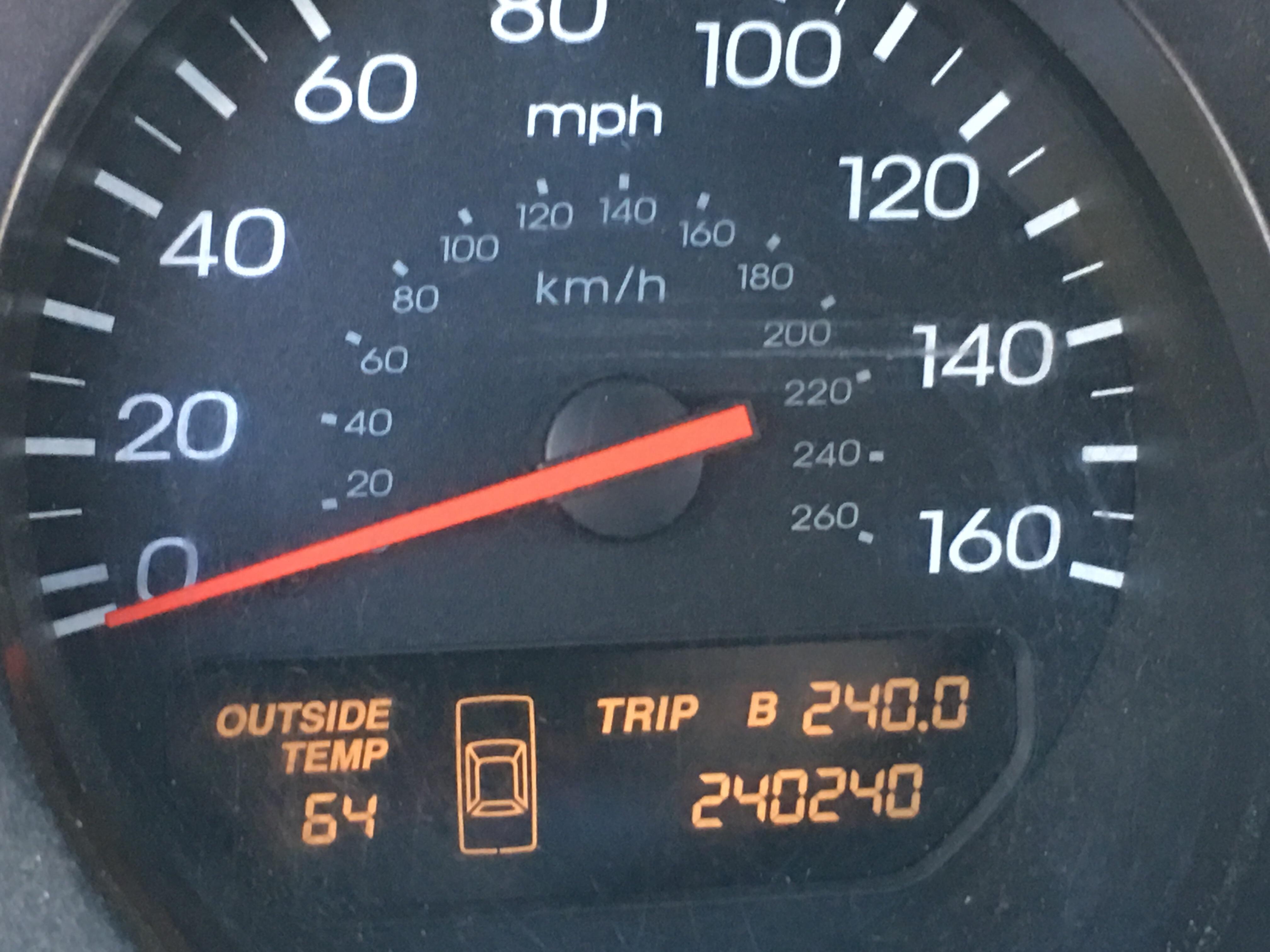 Just rolled into the driveway. ‘02 Acura TL. Time for an oil change