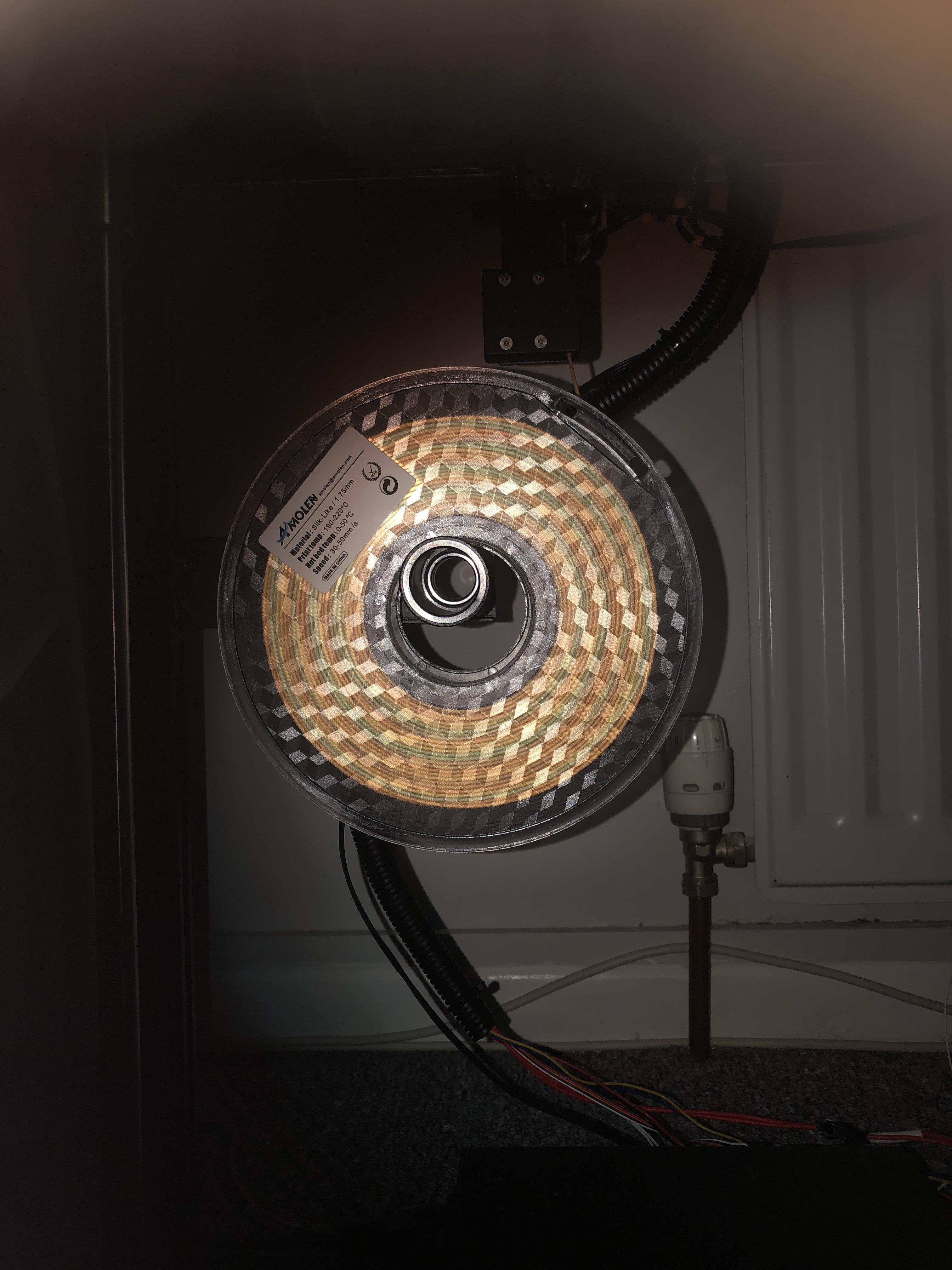 Silk pla says 50 bed but isnt sticking until 7580. Normal or na. r