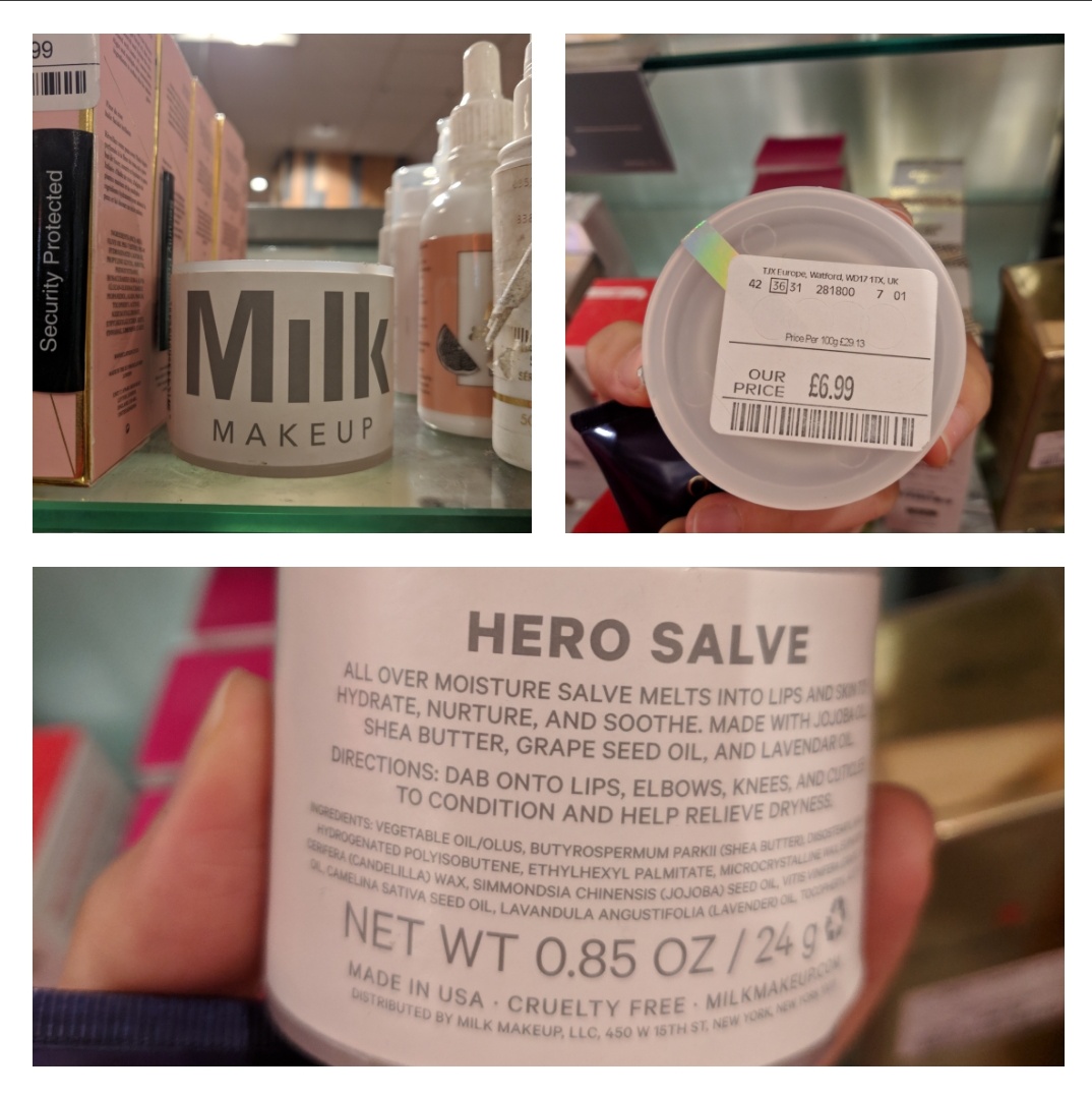 Found an old Milk Makeup item (Hero Salve) at a TK Maxx yesterday! Wasn