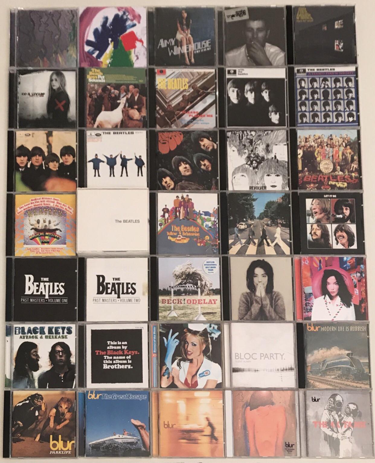 My collection Cd_collectors