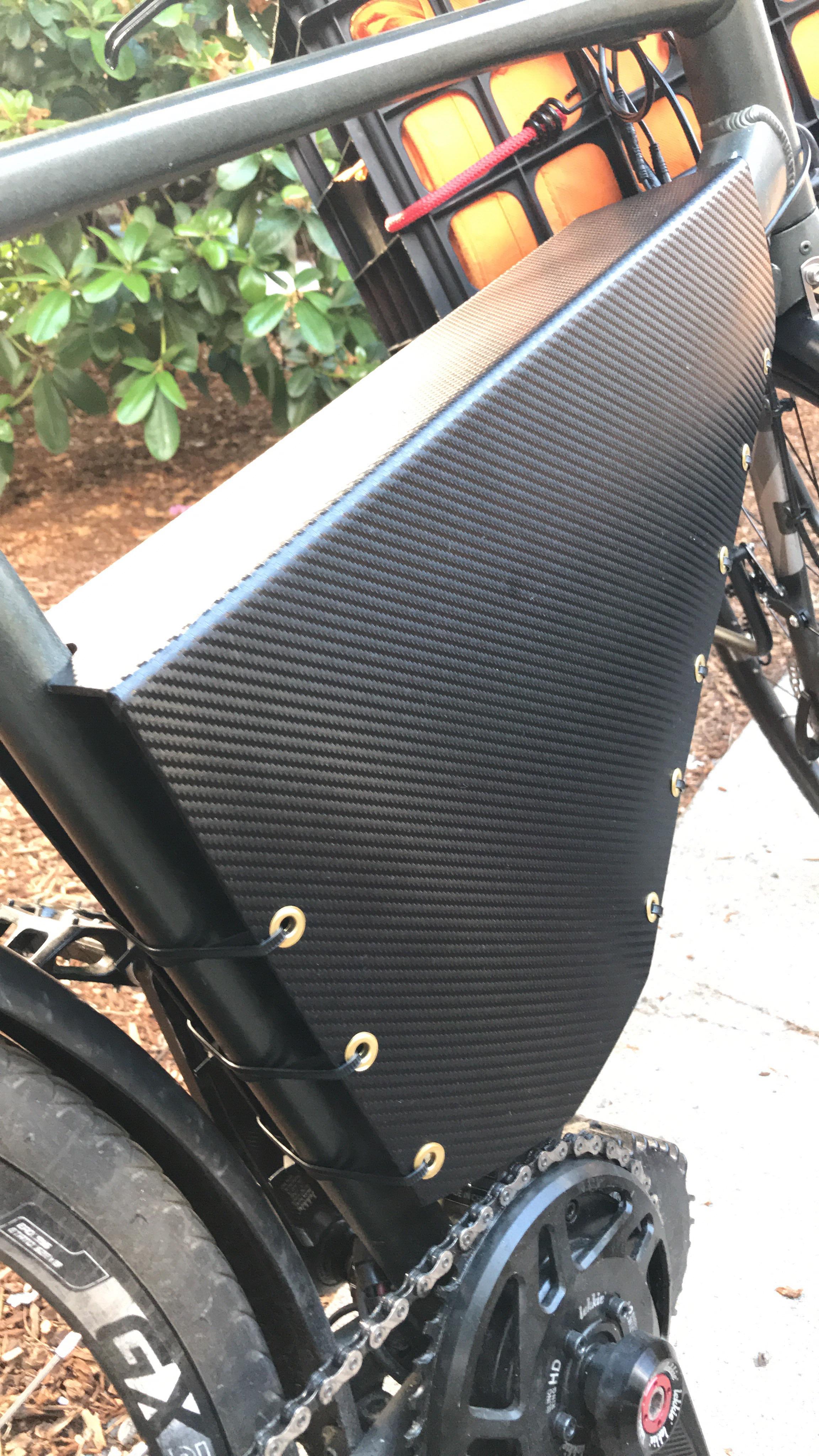 I upgraded the battery cover today. r/ebikes