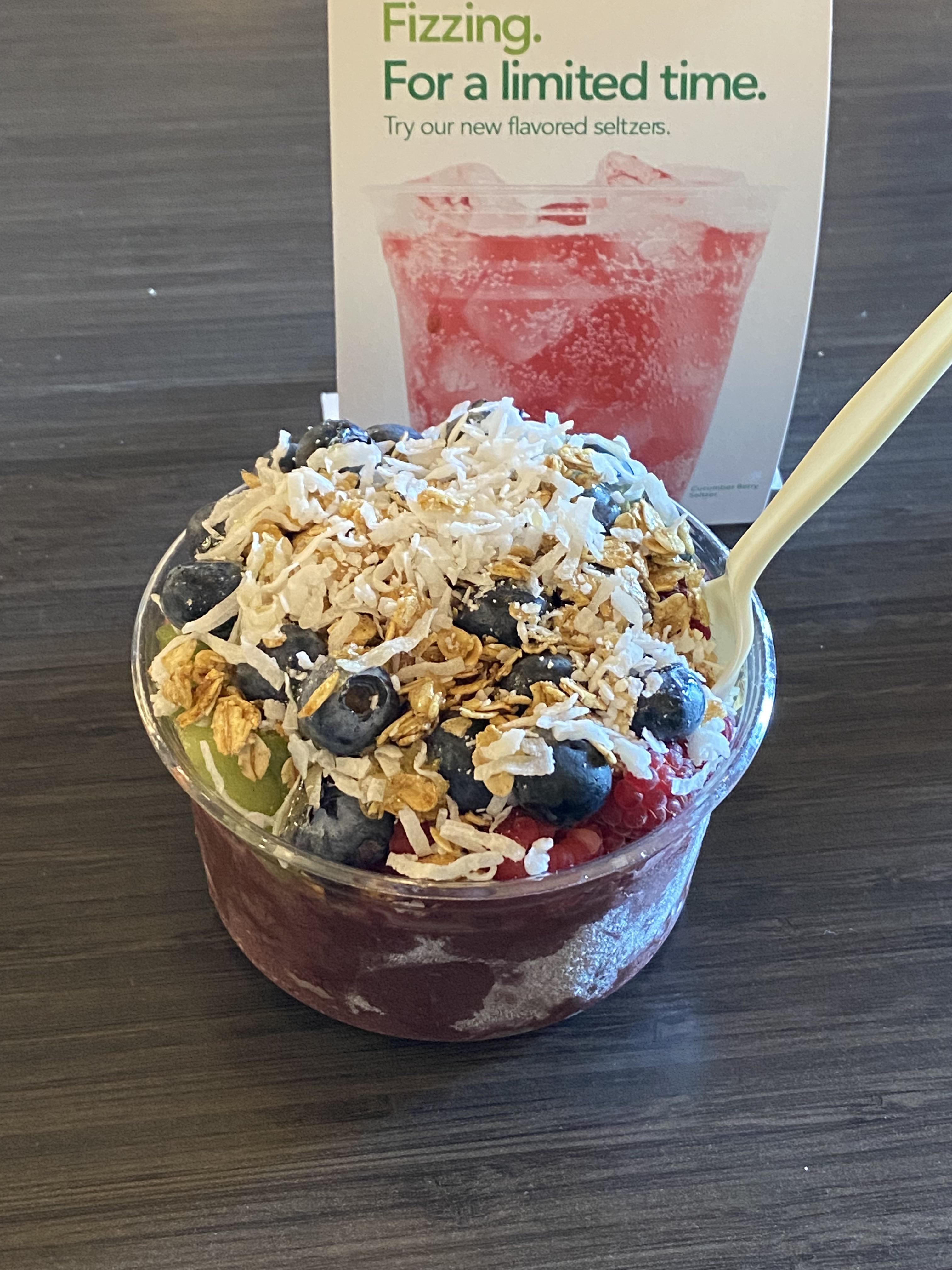 Anyone else try these açaí bowls from the cafe? They’re good. r/publix
