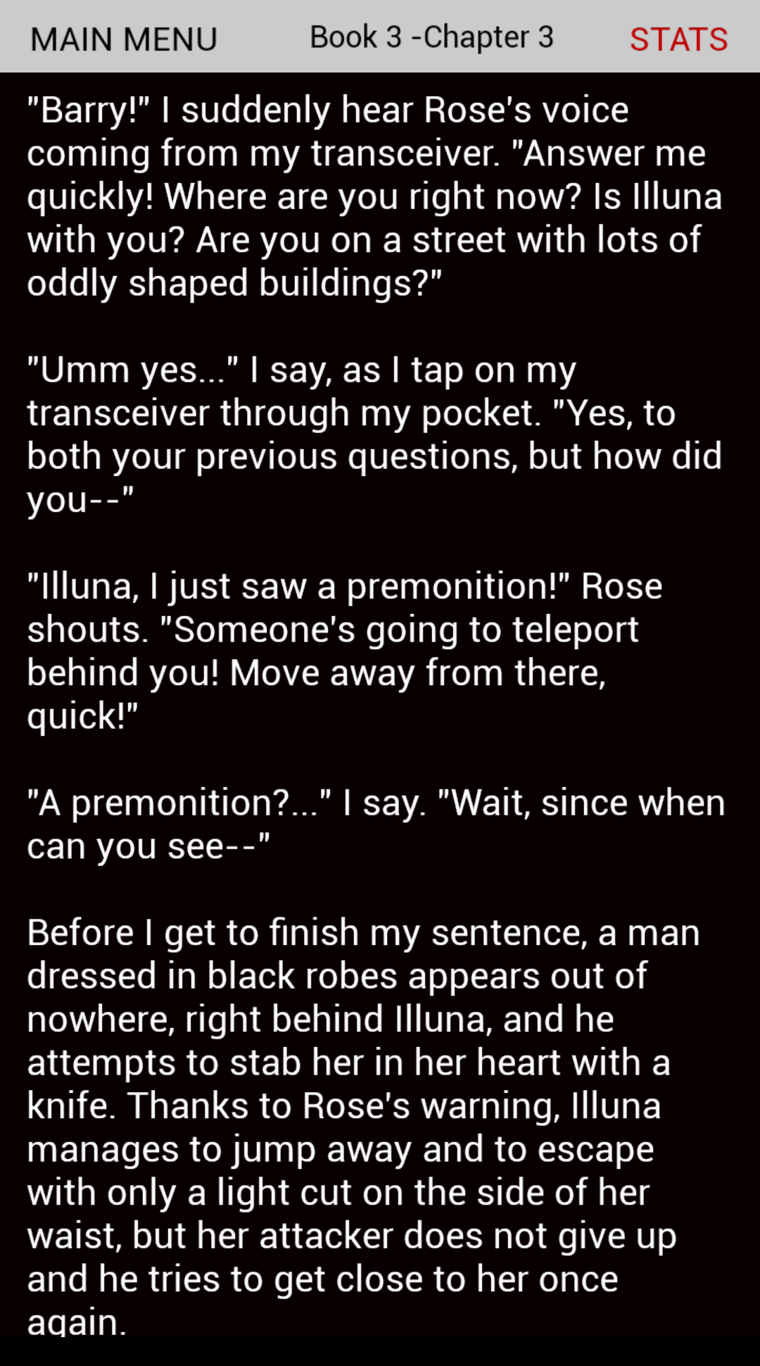 (spoiler for book 3 chapter 3) To whoever says 'Rose isn't useful