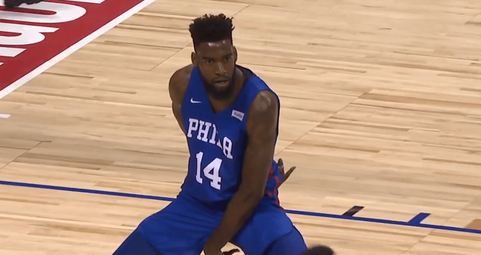When you realise the Sixers are the best team in Summer league sixers