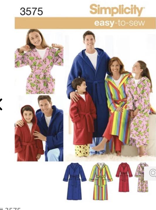 How best to double thickness of fleece robe? r/sewhelp