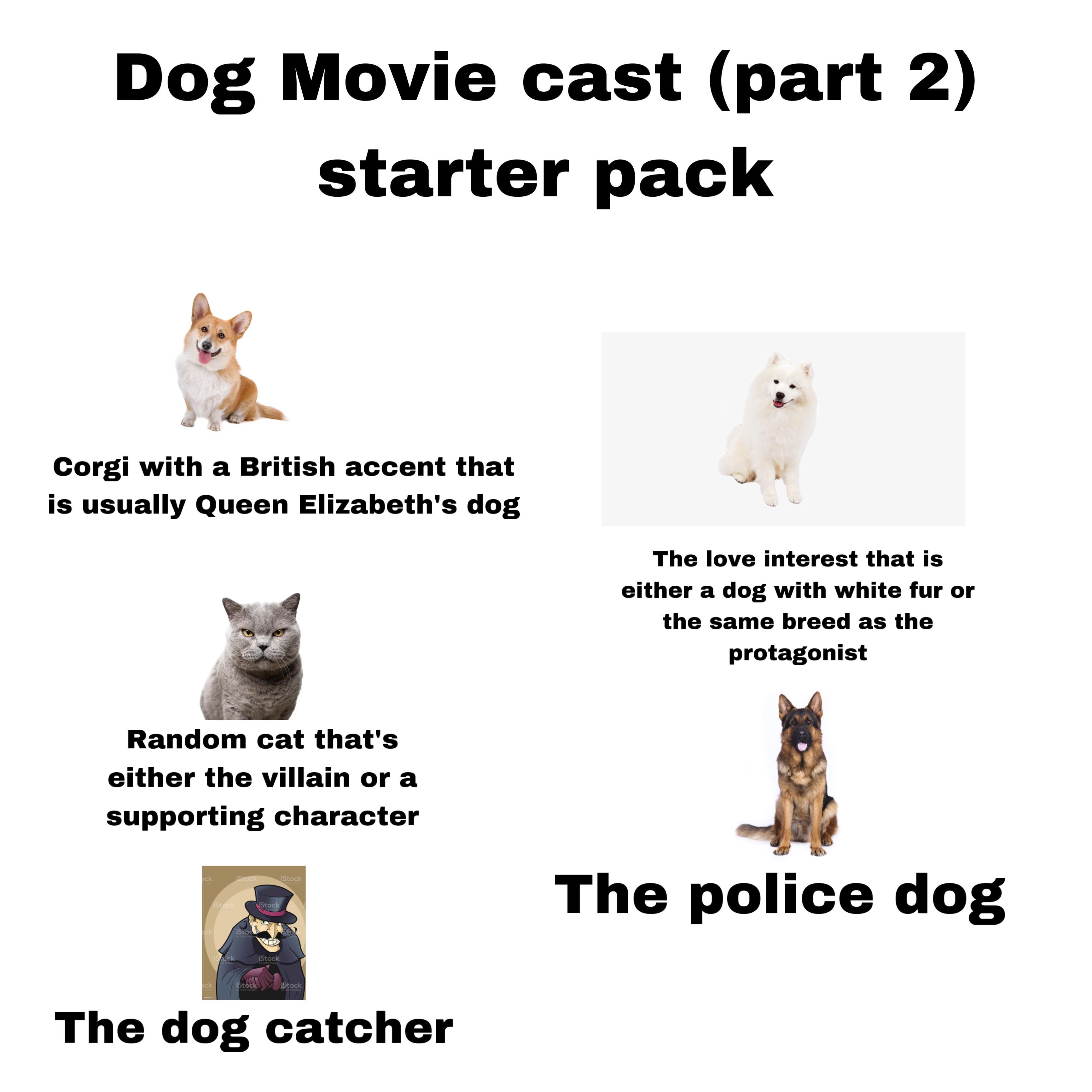 Dog movie starter pack part 2 r/starterpacks