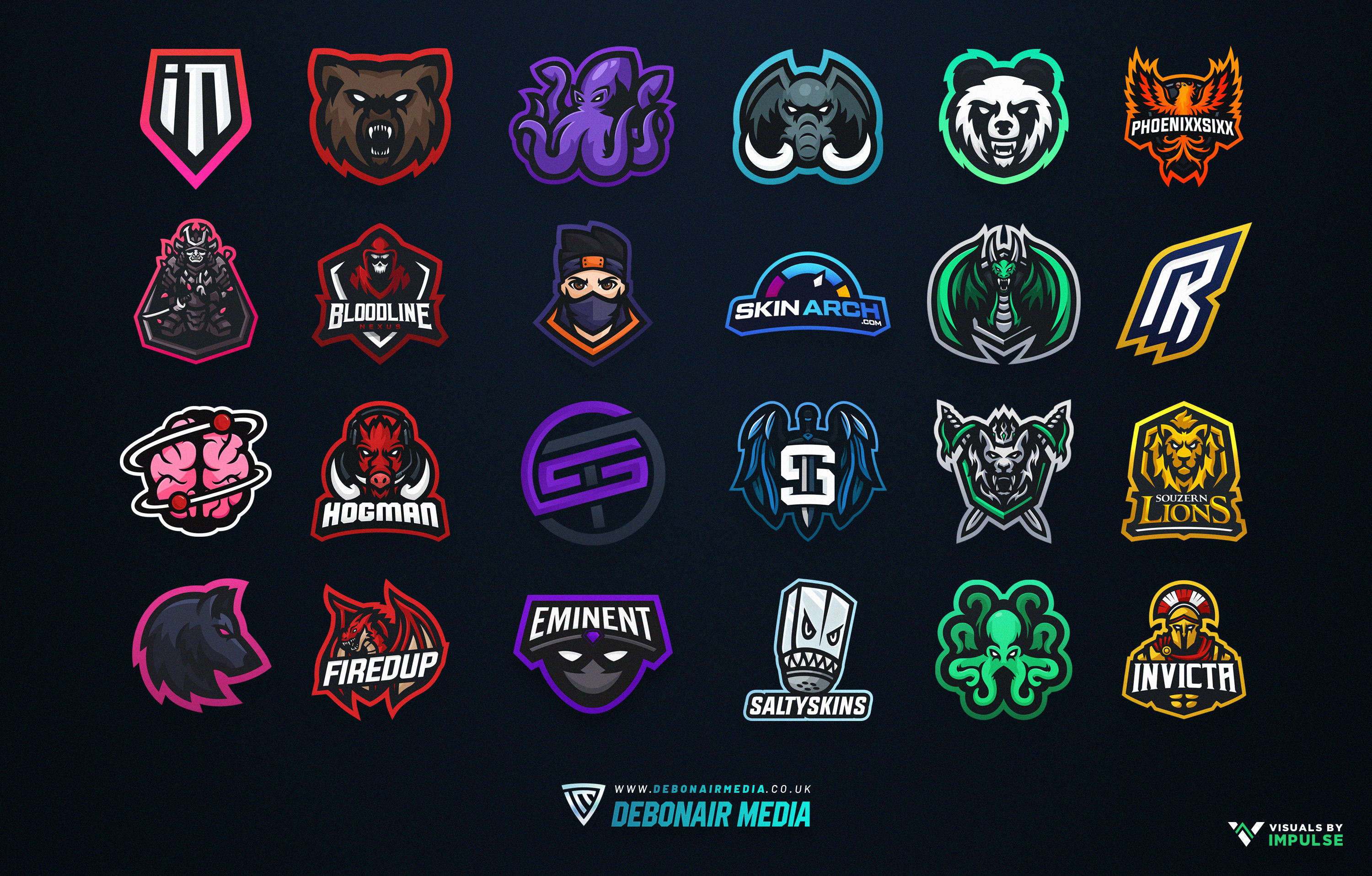 [FOR HIRE] Esports Logo Designer ⚡ FLASH SALE 25 OFF ⚡ r/DesignJobs