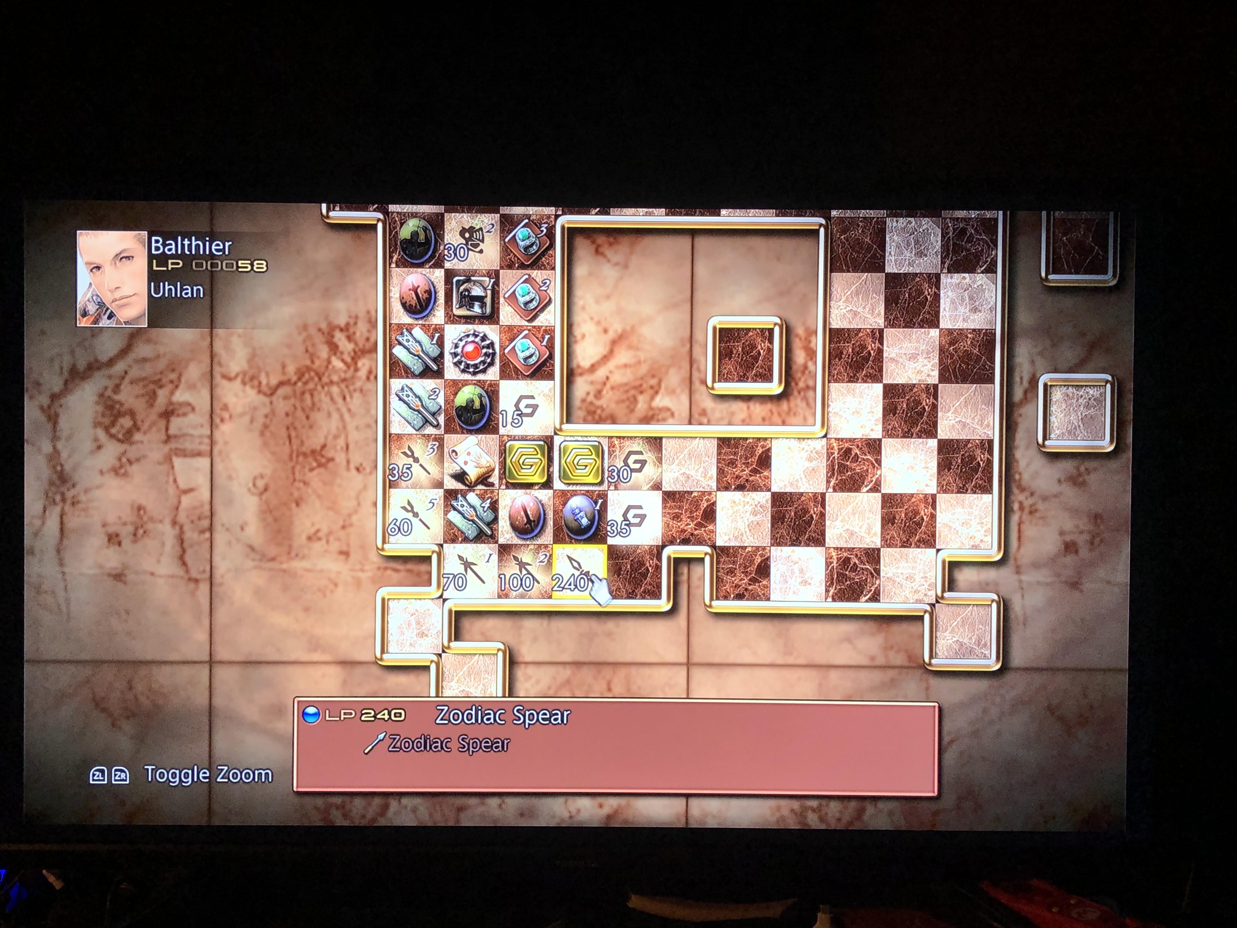 Playing Final Fantasy XII Zodiac Age on the Switch. Anyone noticed how close the Zodiac Spear