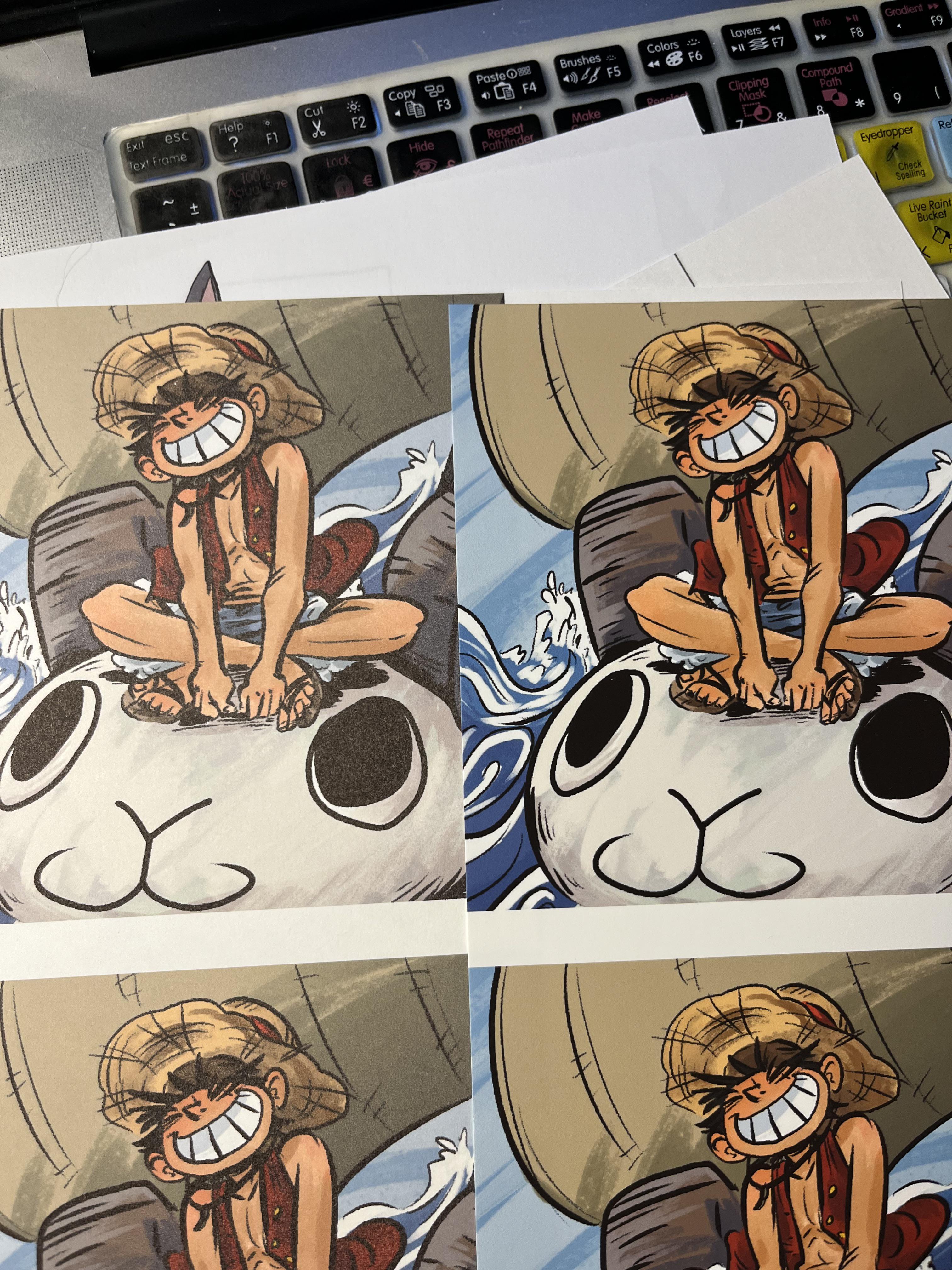 I have a canon ip8700 why is it printing fuzzy when it was just fine a