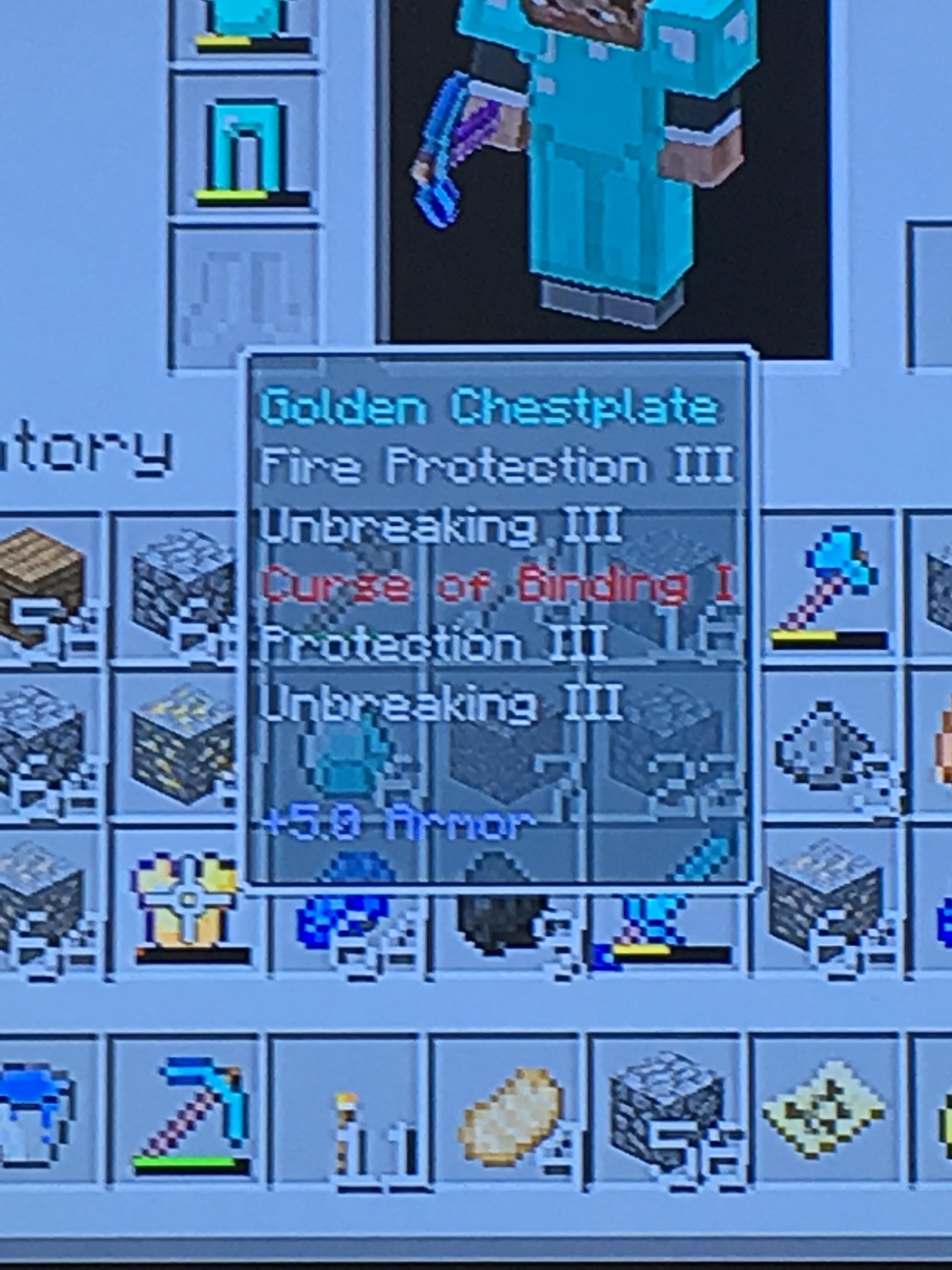 Um it was a zombie drop. I was pretty sure you couldn’t have protection