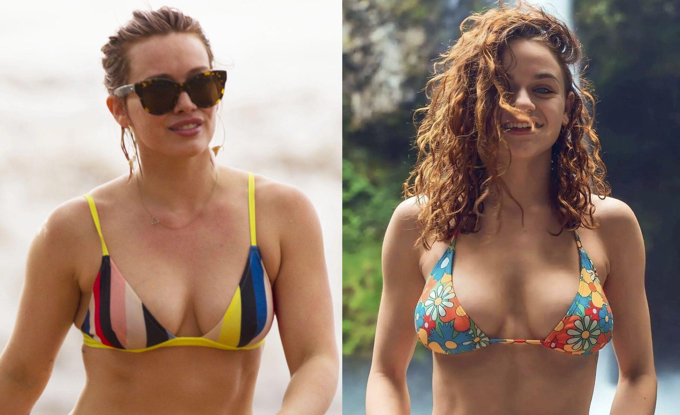 Boob battle: Hilary Duff vs Joey King : CelebBattles