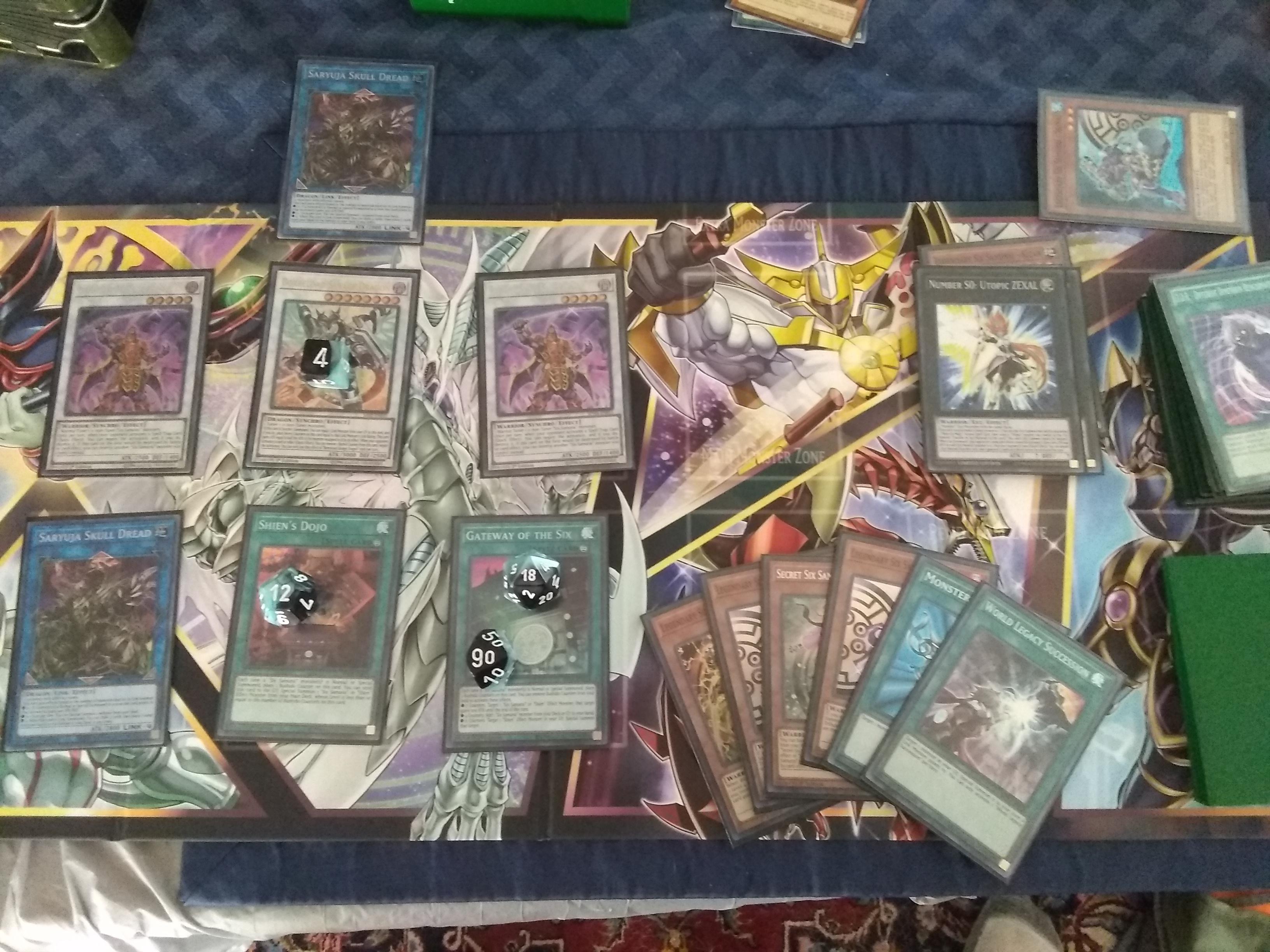 Been having a lot of fun with this Six Samurai deck at my locals. Thank you to Team Bio on YT